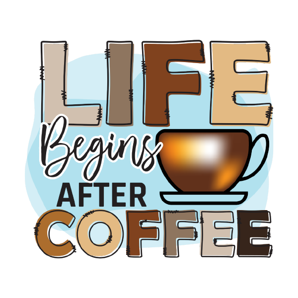 Coffee 23 — Coffee sublimation SVG cut file
