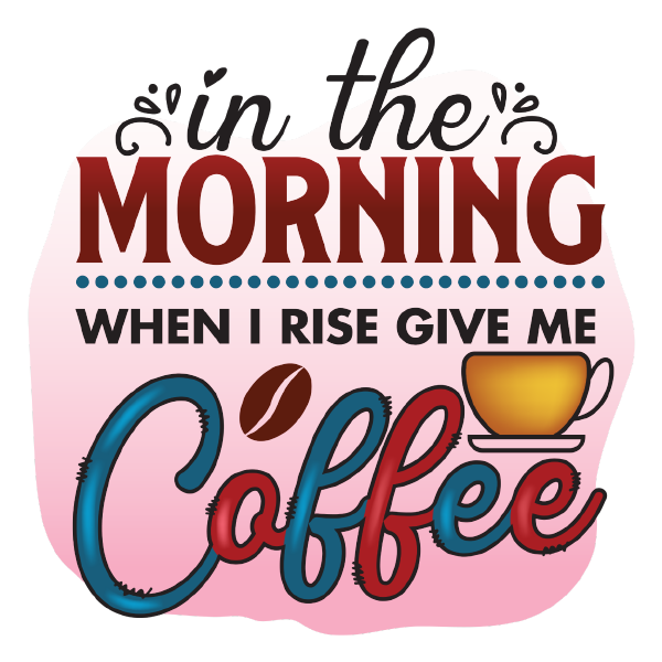 Coffee 32 — Coffee sublimation SVG cut file