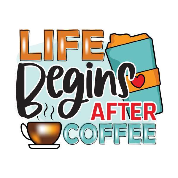 Coffee 33 — Coffee sublimation SVG cut file