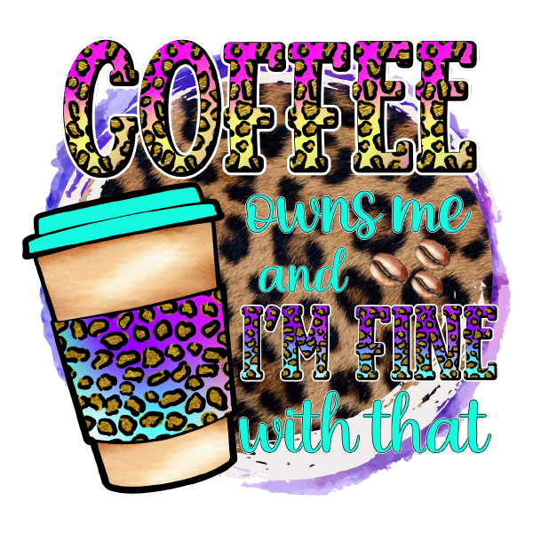 Coffee 40 — Coffee sublimation SVG cut file