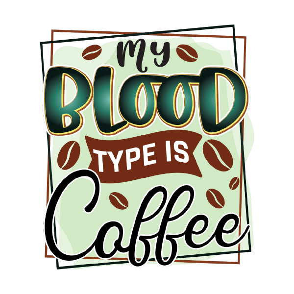 Coffee 43 — Coffee sublimation SVG cut file