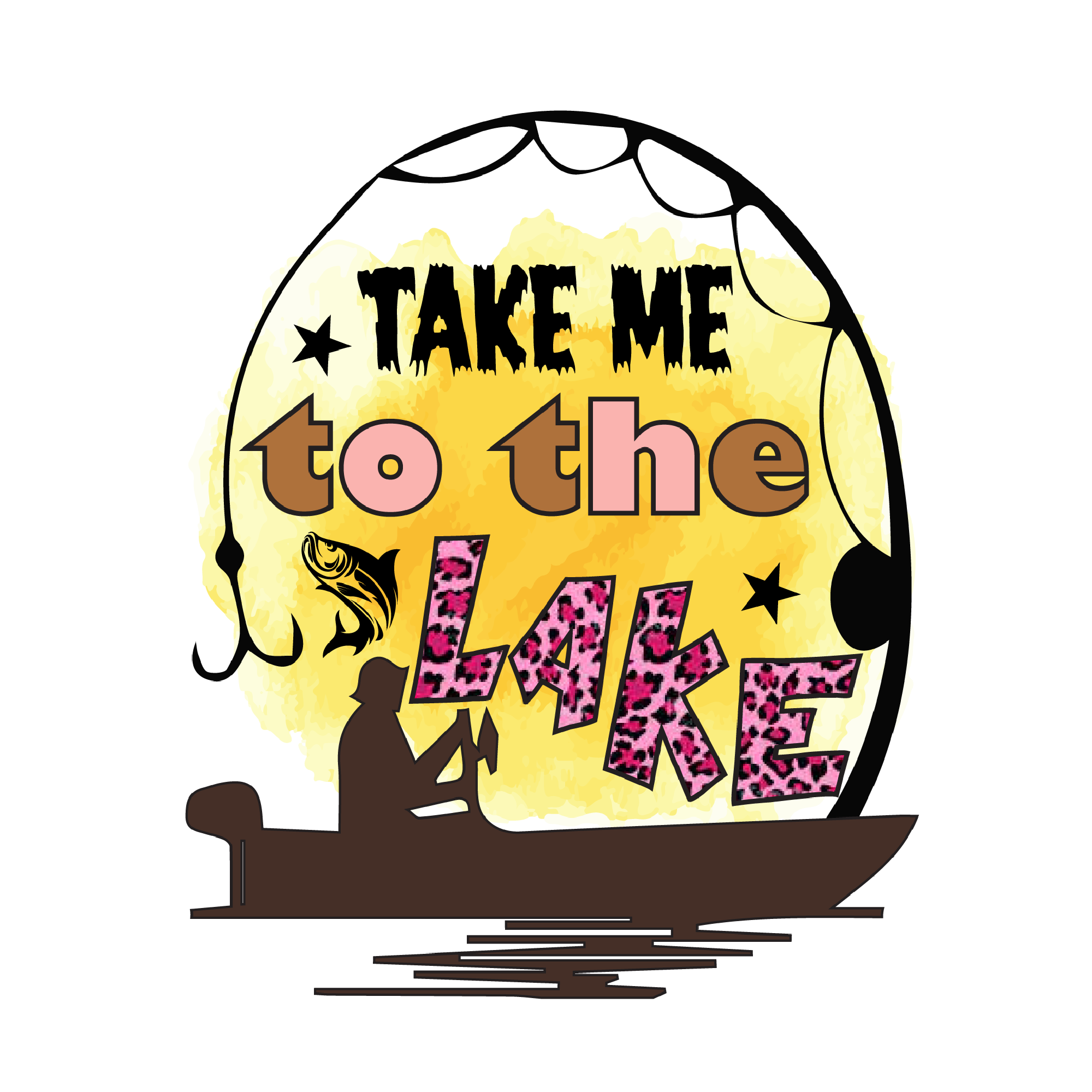 Fishing 17 — Fishing sublimation SVG cut file