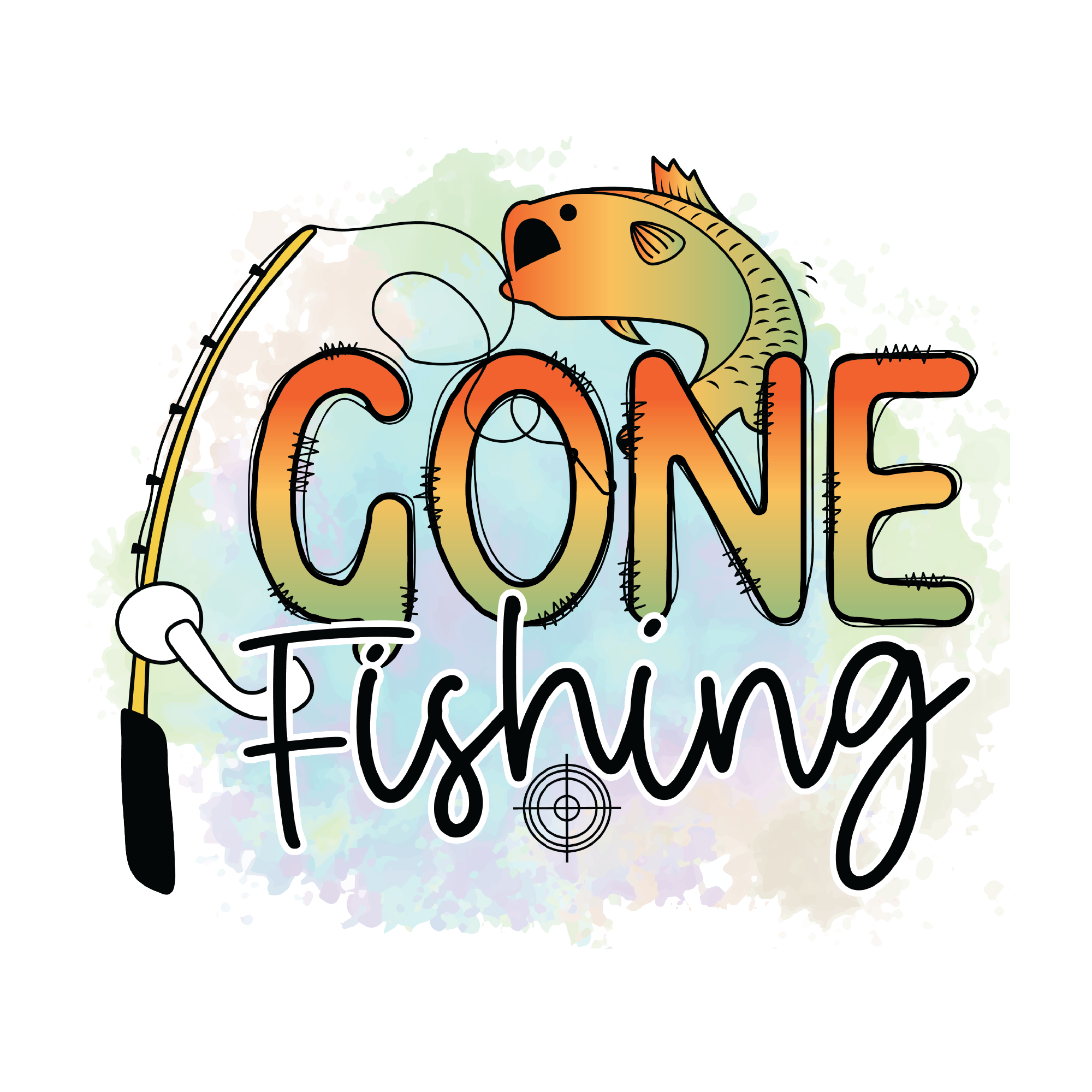 Fishing 03 — Fishing sublimation SVG cut file