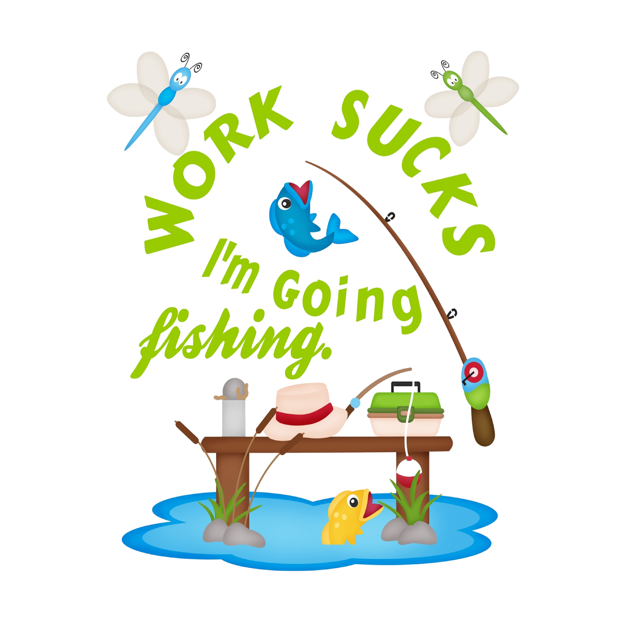 Fishing 21 — Fishing sublimation SVG cut file