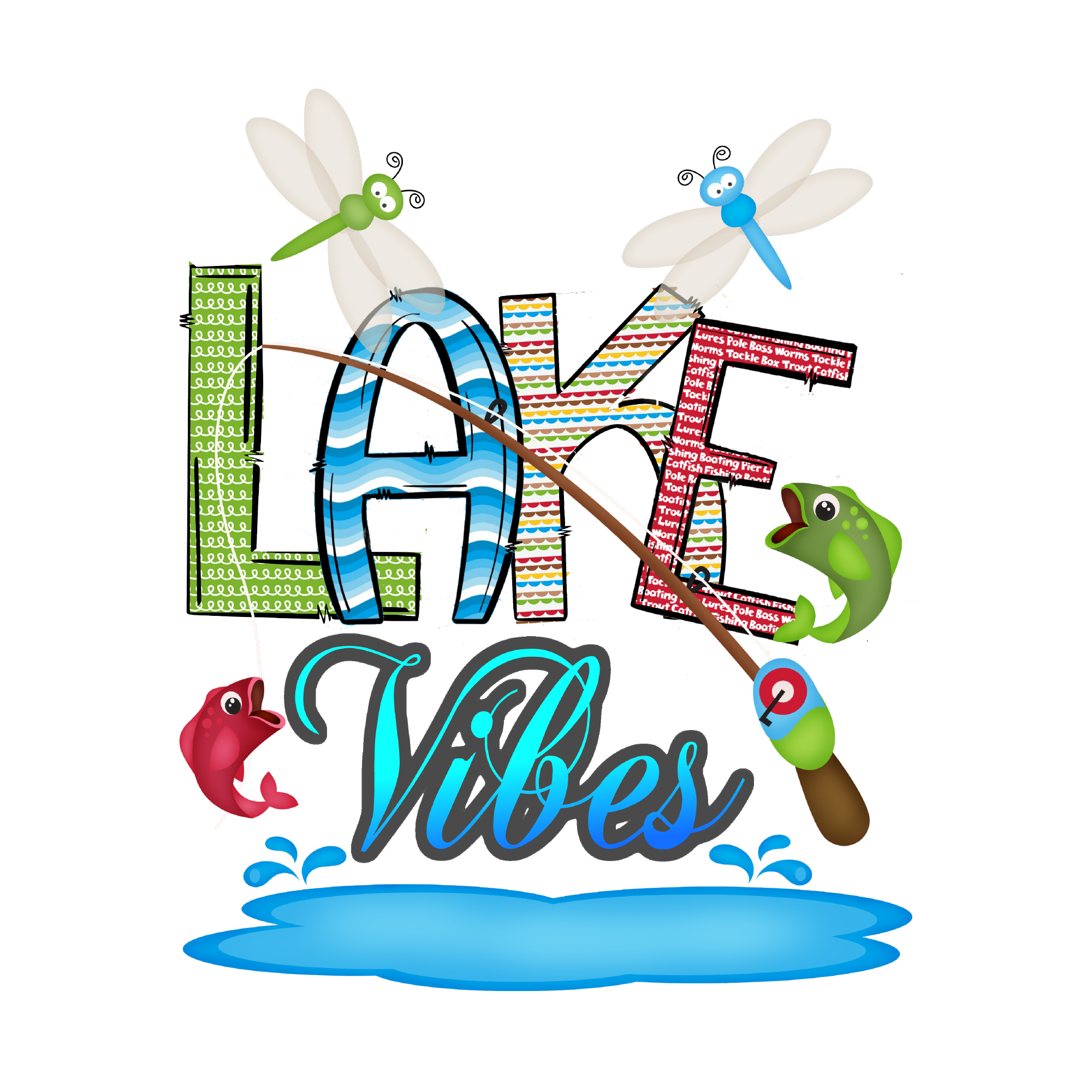 Fishing 22 — Fishing sublimation SVG cut file