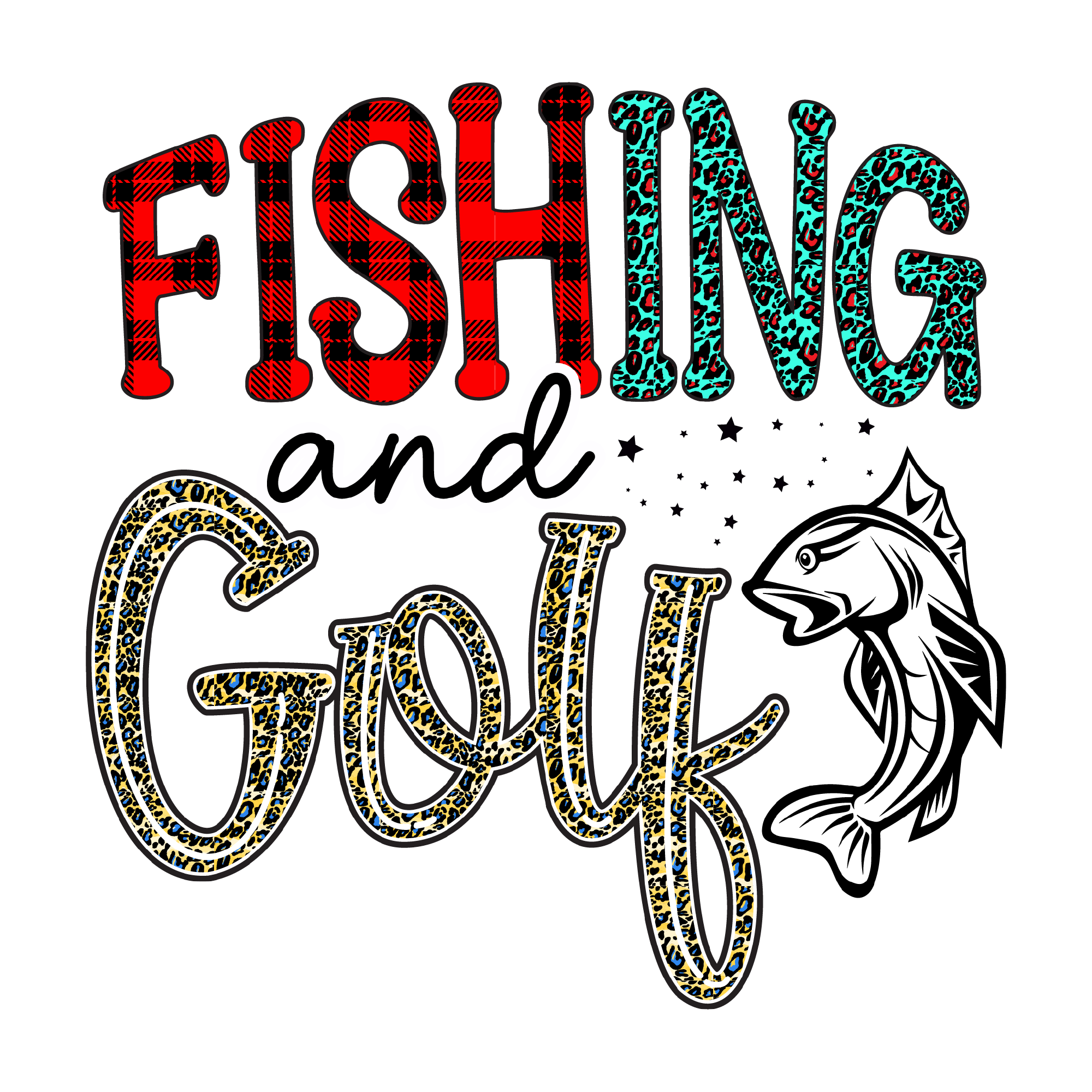 Fishing 44 — Fishing sublimation SVG cut file