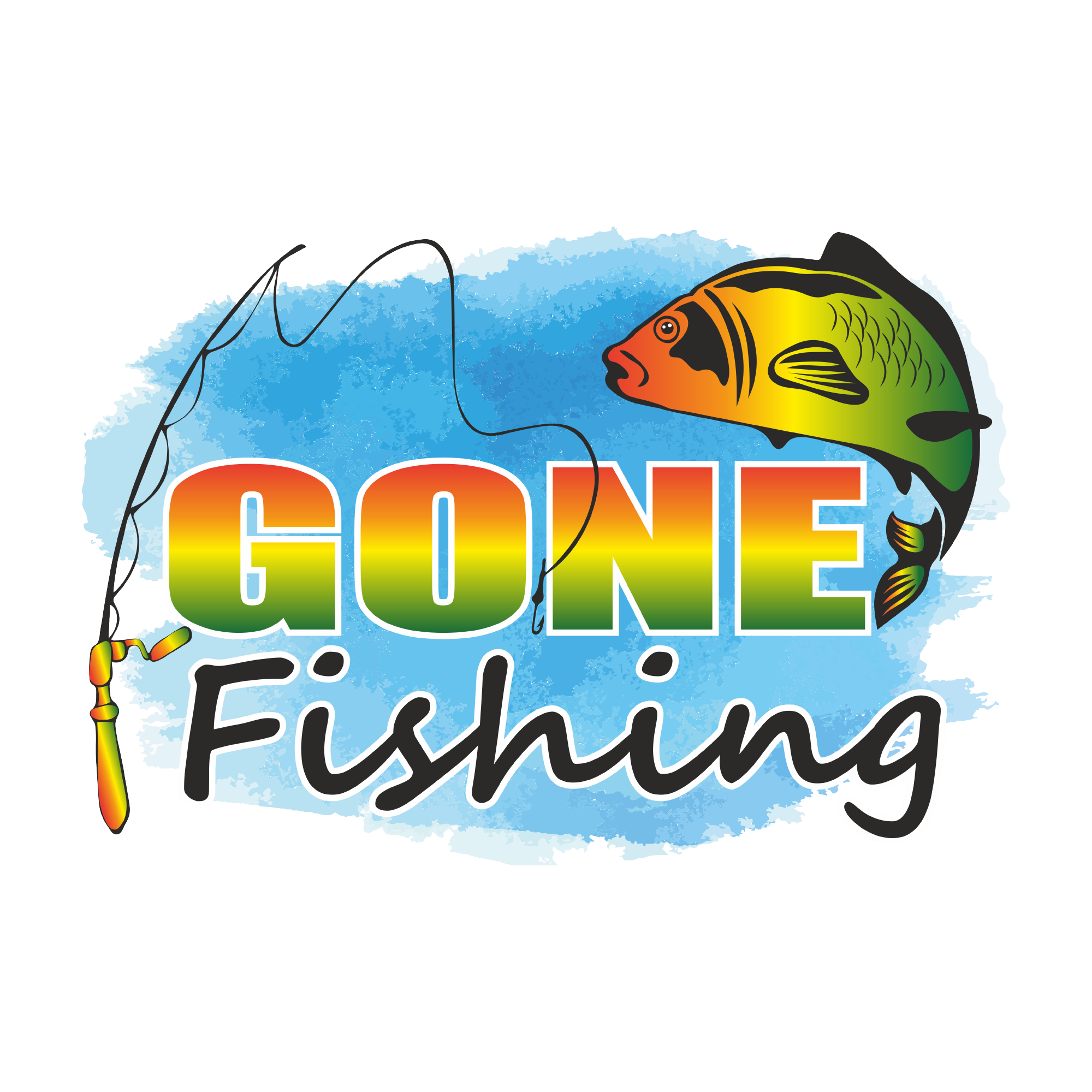 Fishing 48 — Fishing sublimation SVG cut file