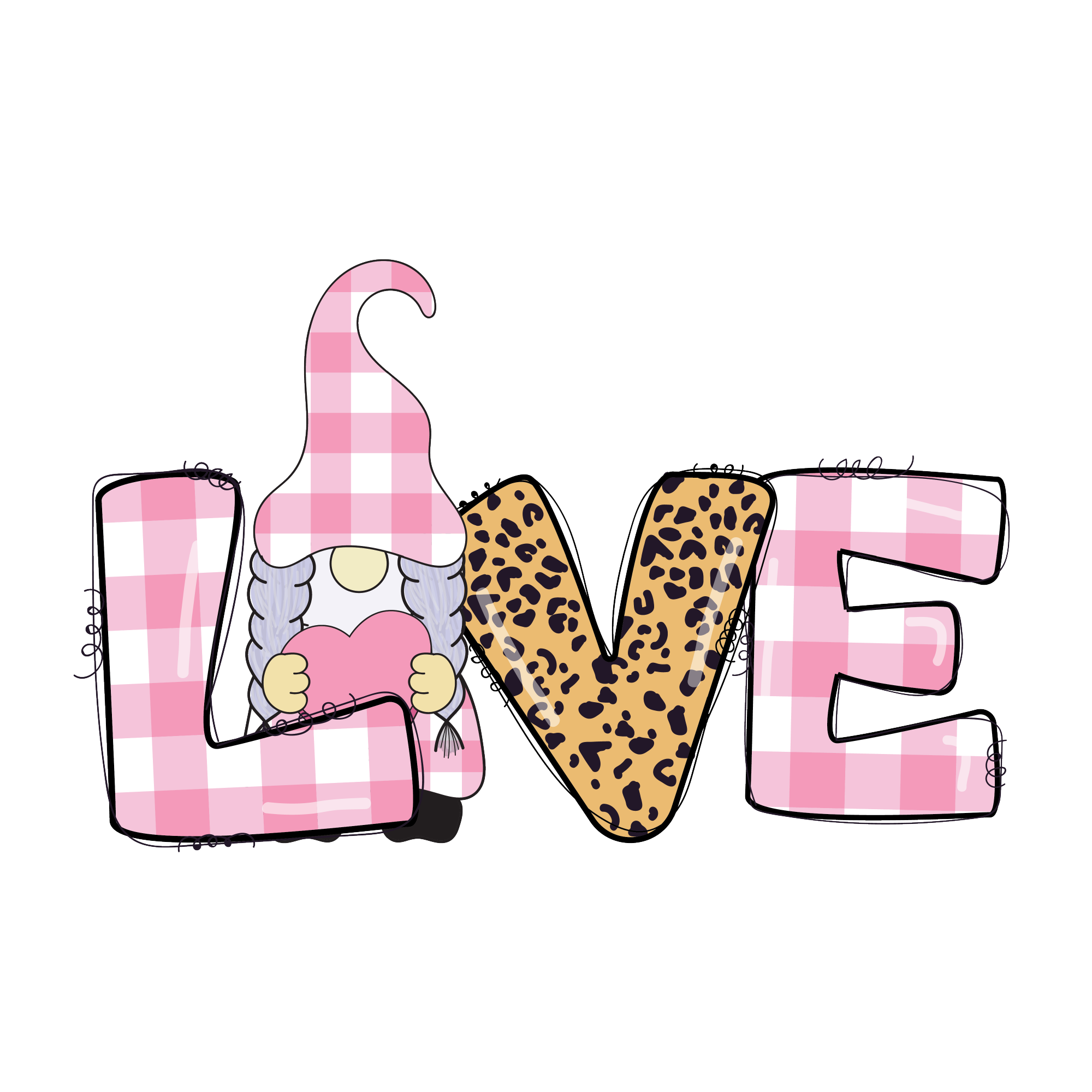 Gnome 02 — Gnome sublimation SVG cut file