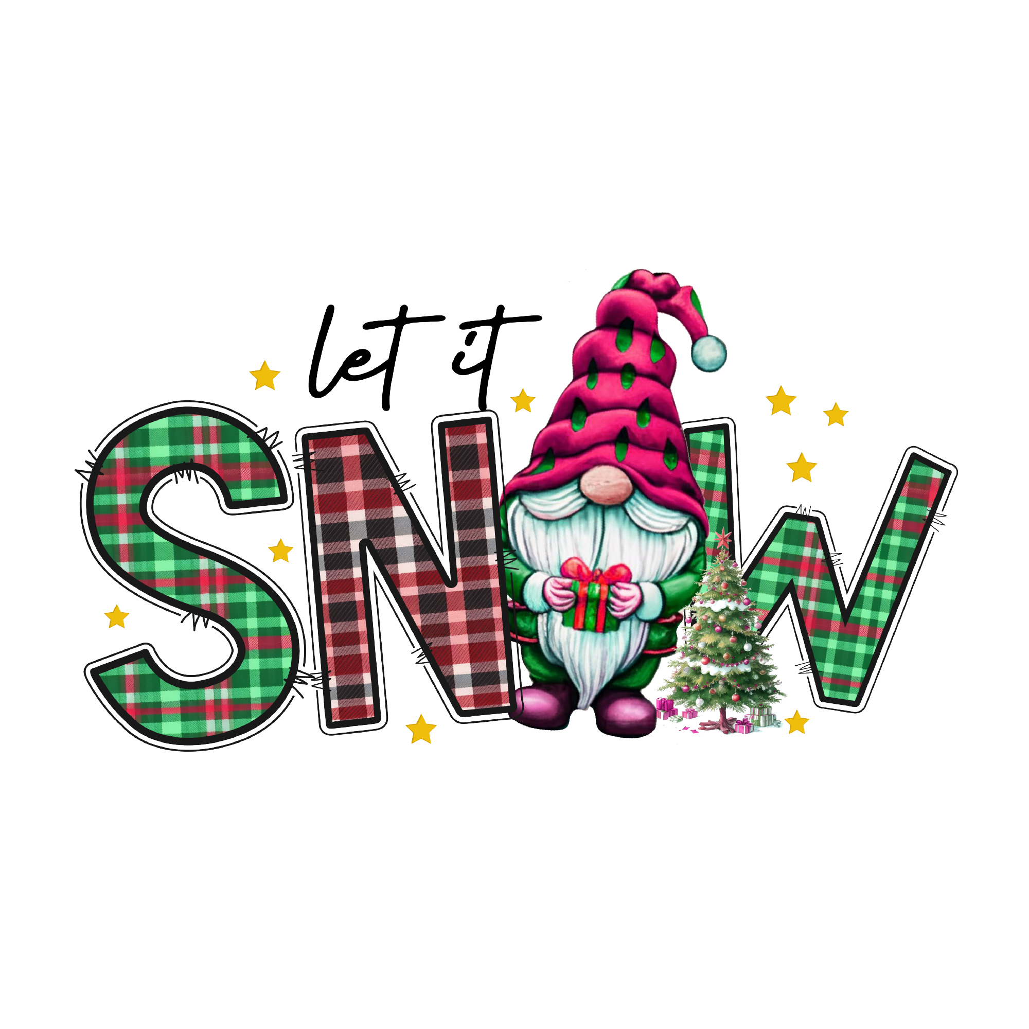 Gnome 26 — Gnome sublimation SVG cut file