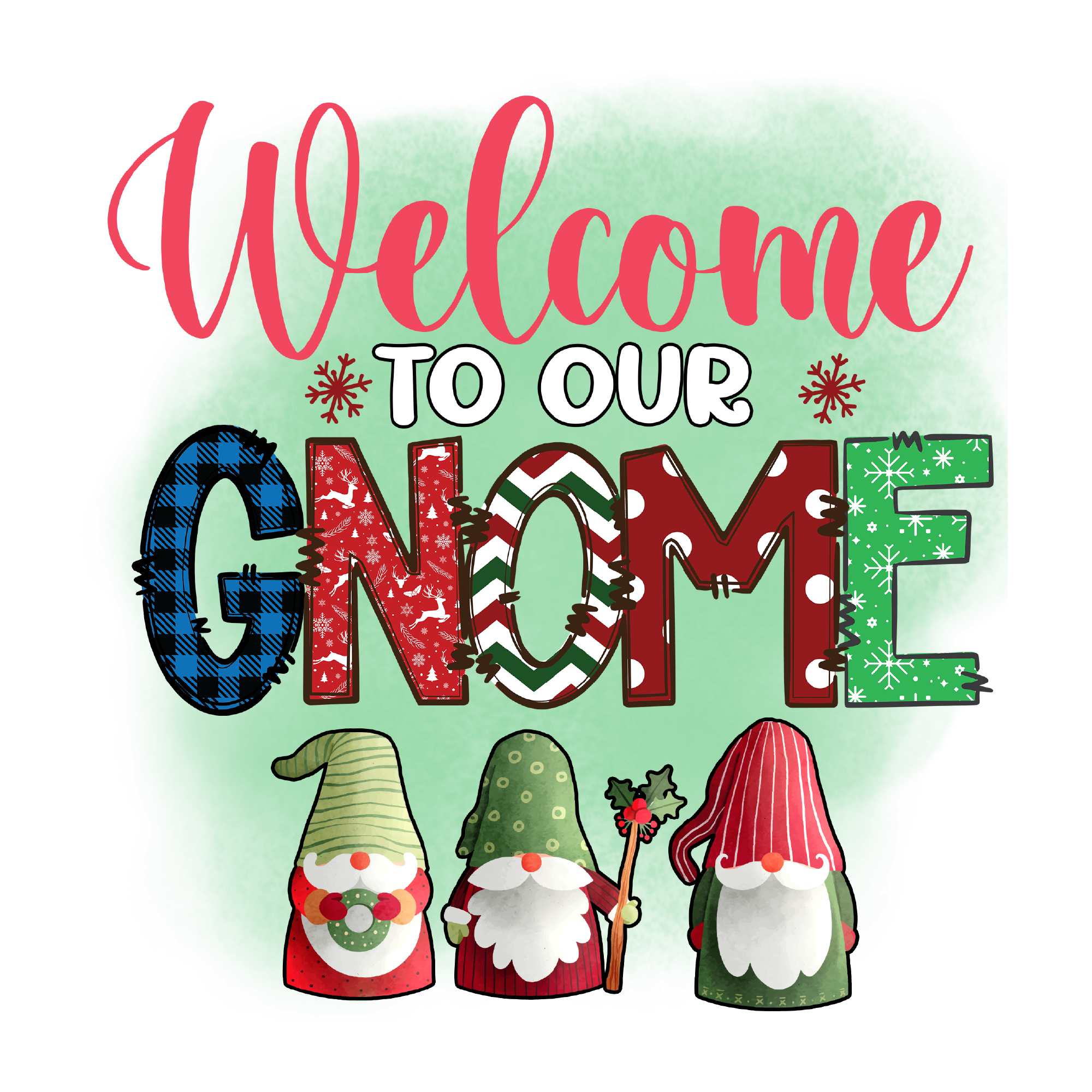 Gnome 44 — Gnome sublimation SVG cut file