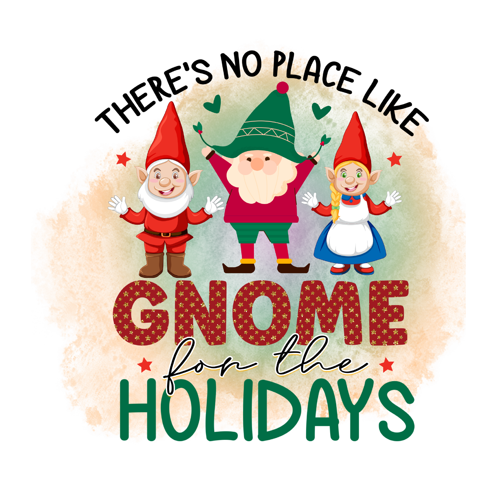 Gnome 47 — Gnome sublimation SVG cut file