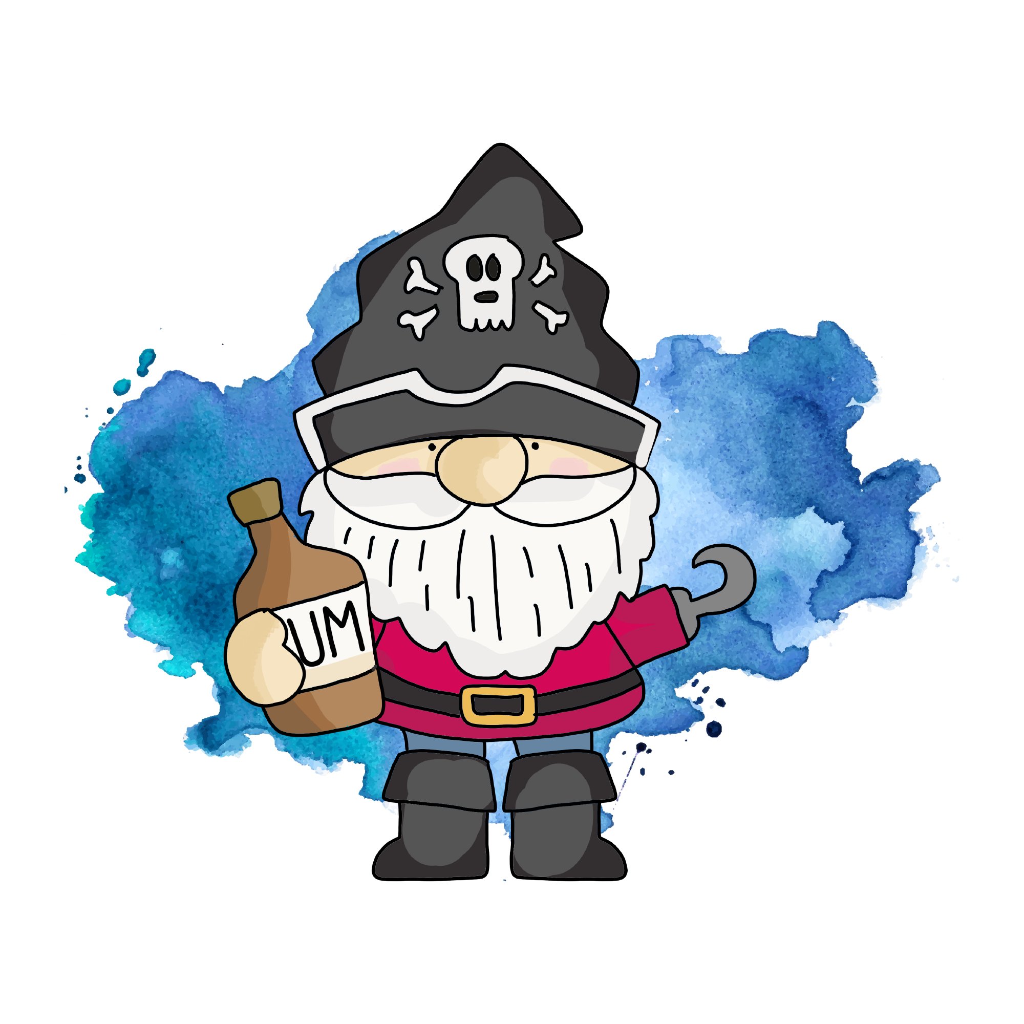 Gnome 49 — Gnome sublimation SVG cut file