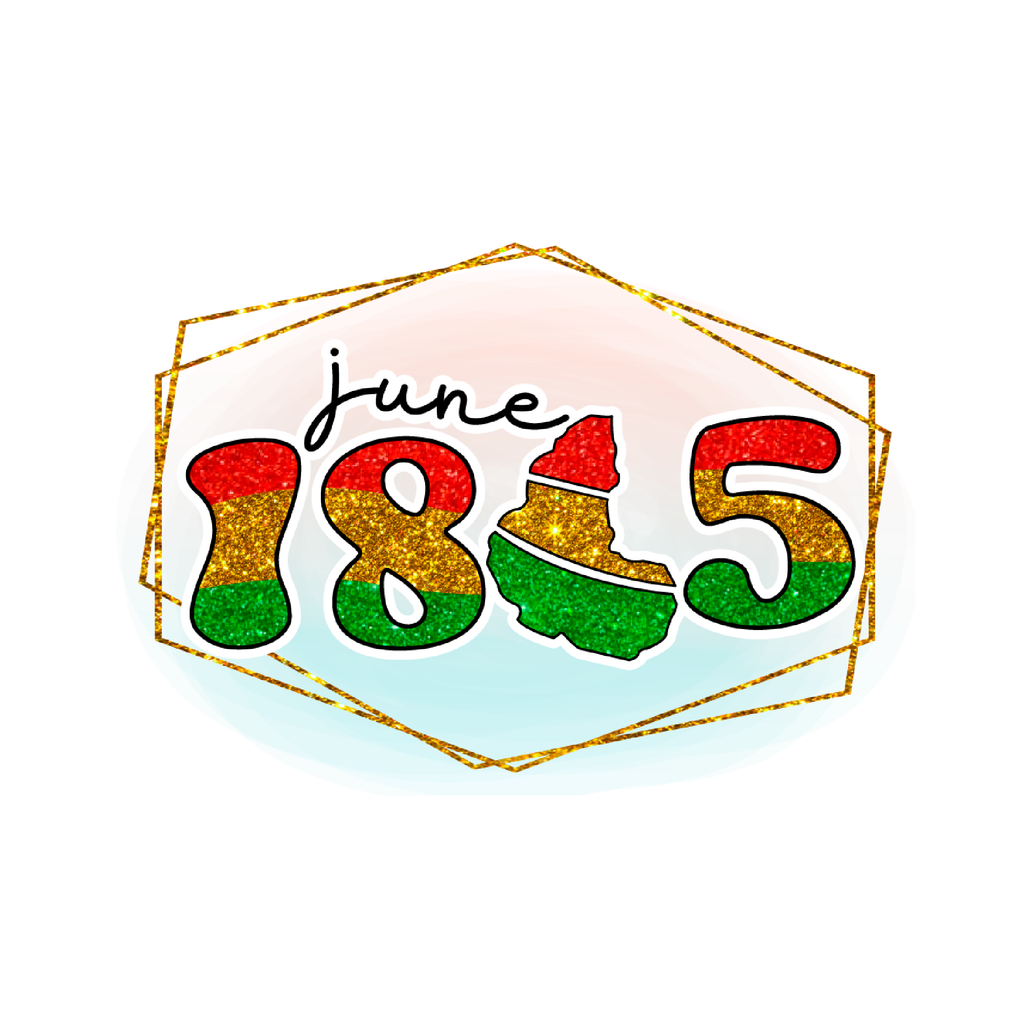 Juneteenth 22 — Juneteenth sublimation SVG cut file