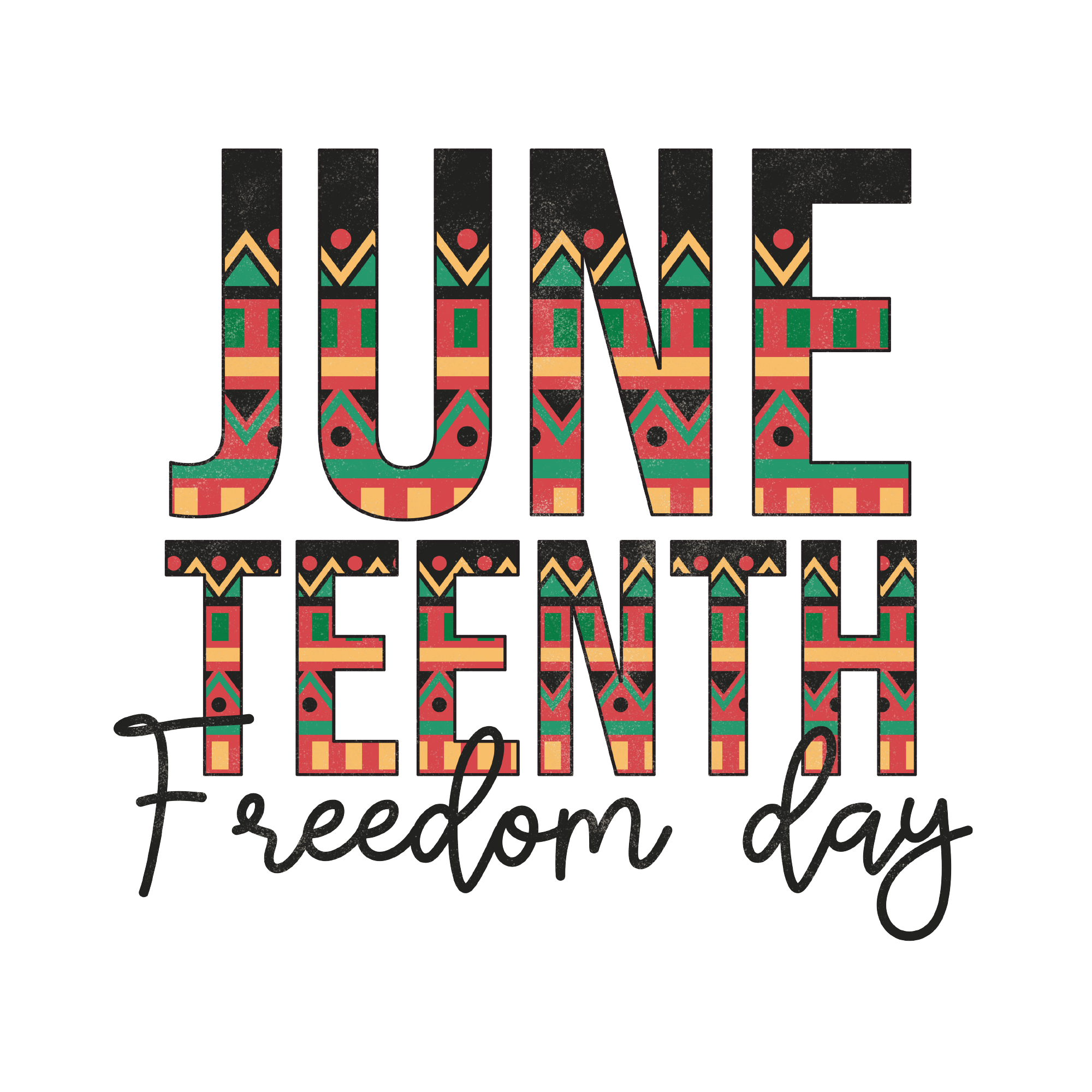 Juneteenth 36 — Juneteenth sublimation SVG cut file