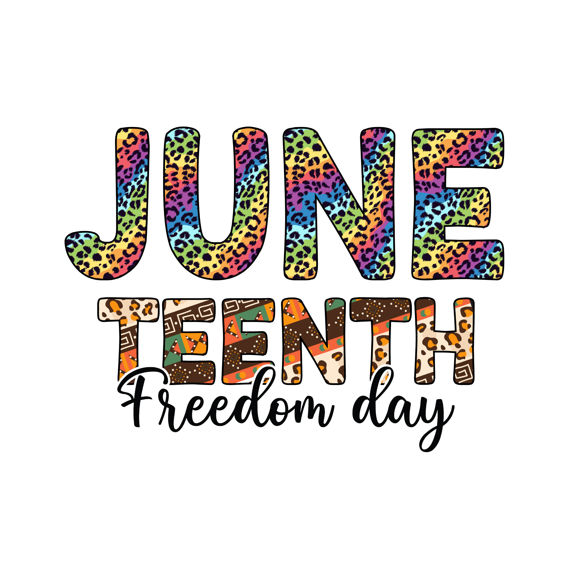 Juneteenth 38 — Juneteenth sublimation SVG cut file
