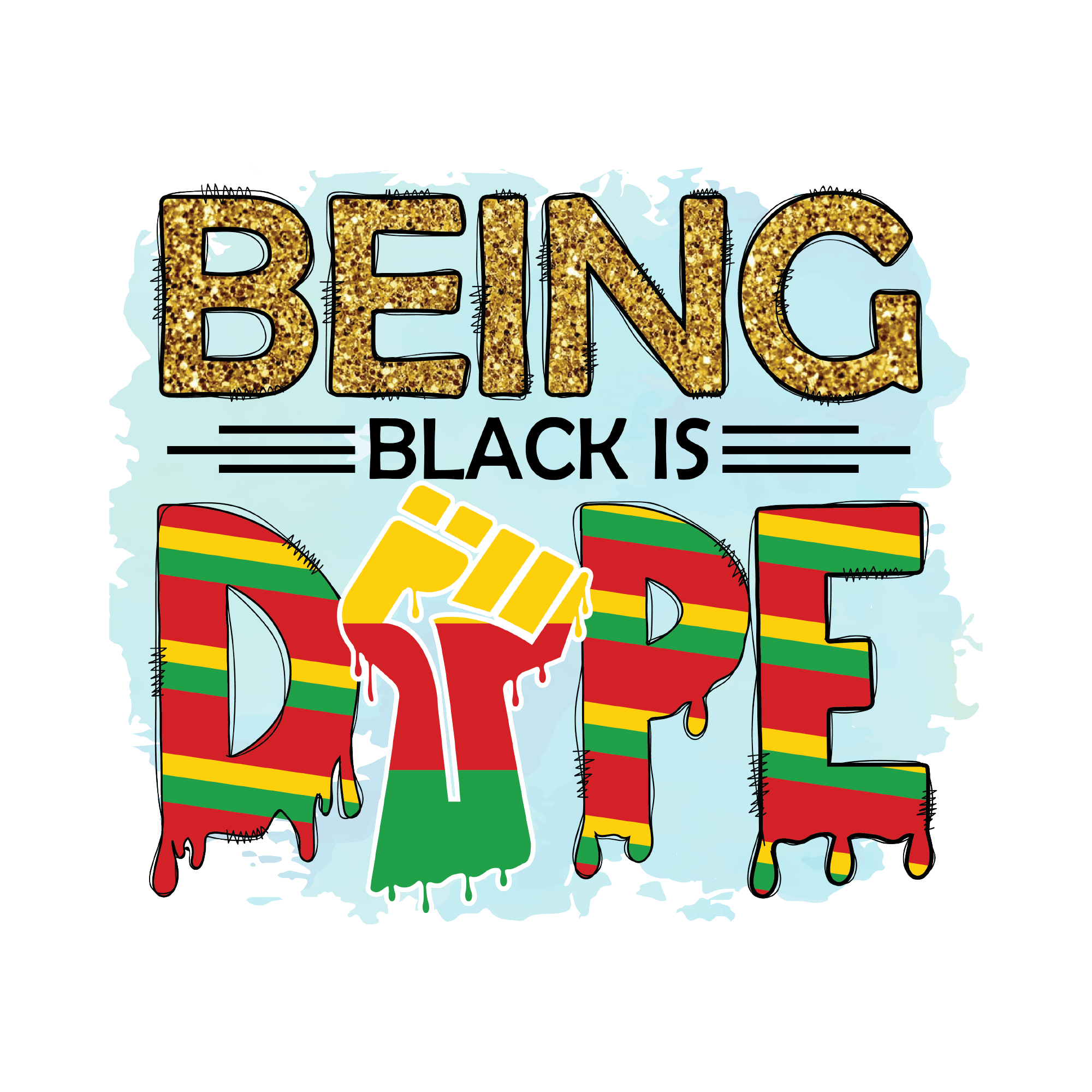 Juneteenth 43 — Juneteenth sublimation SVG cut file