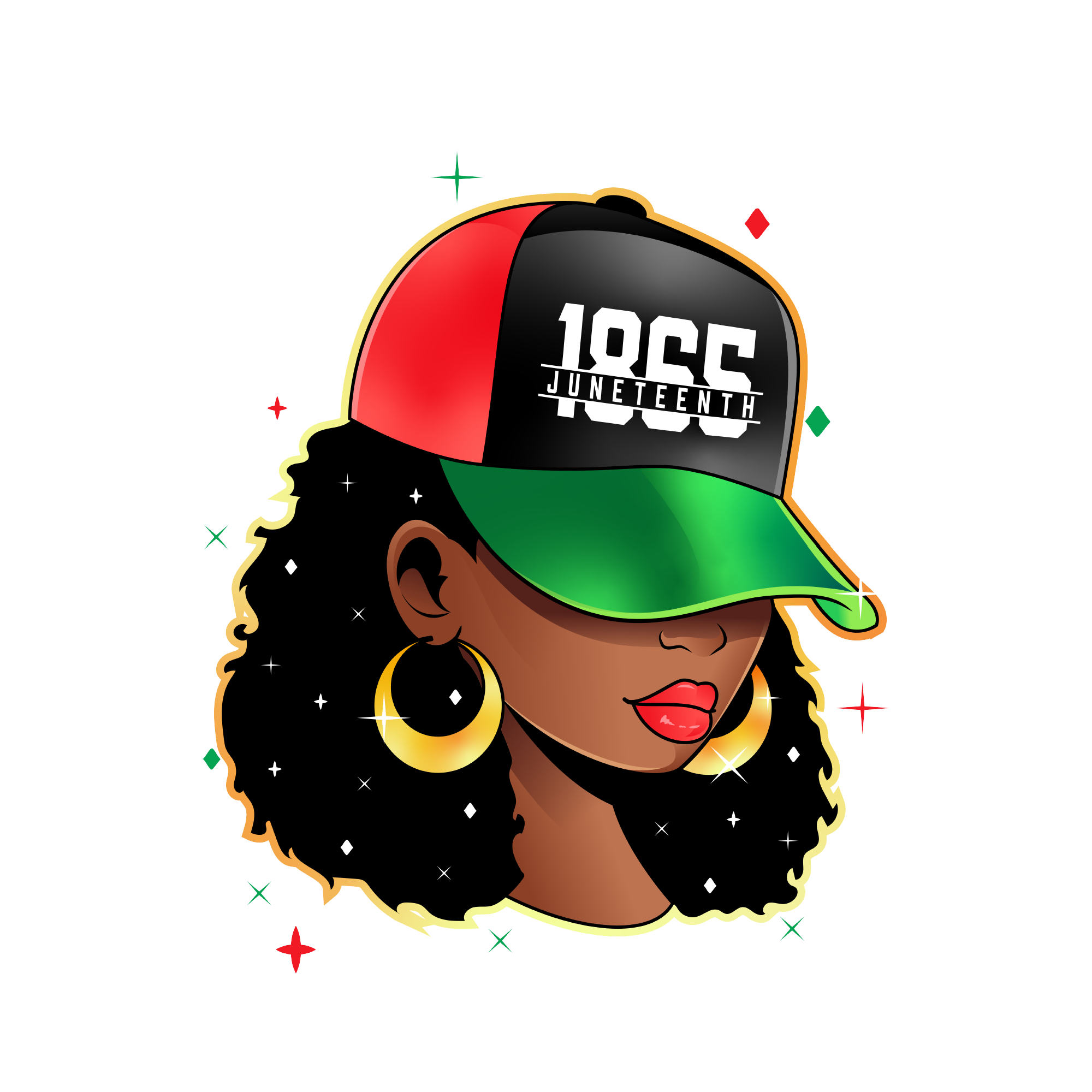 Juneteenth 46 — Juneteenth sublimation SVG cut file