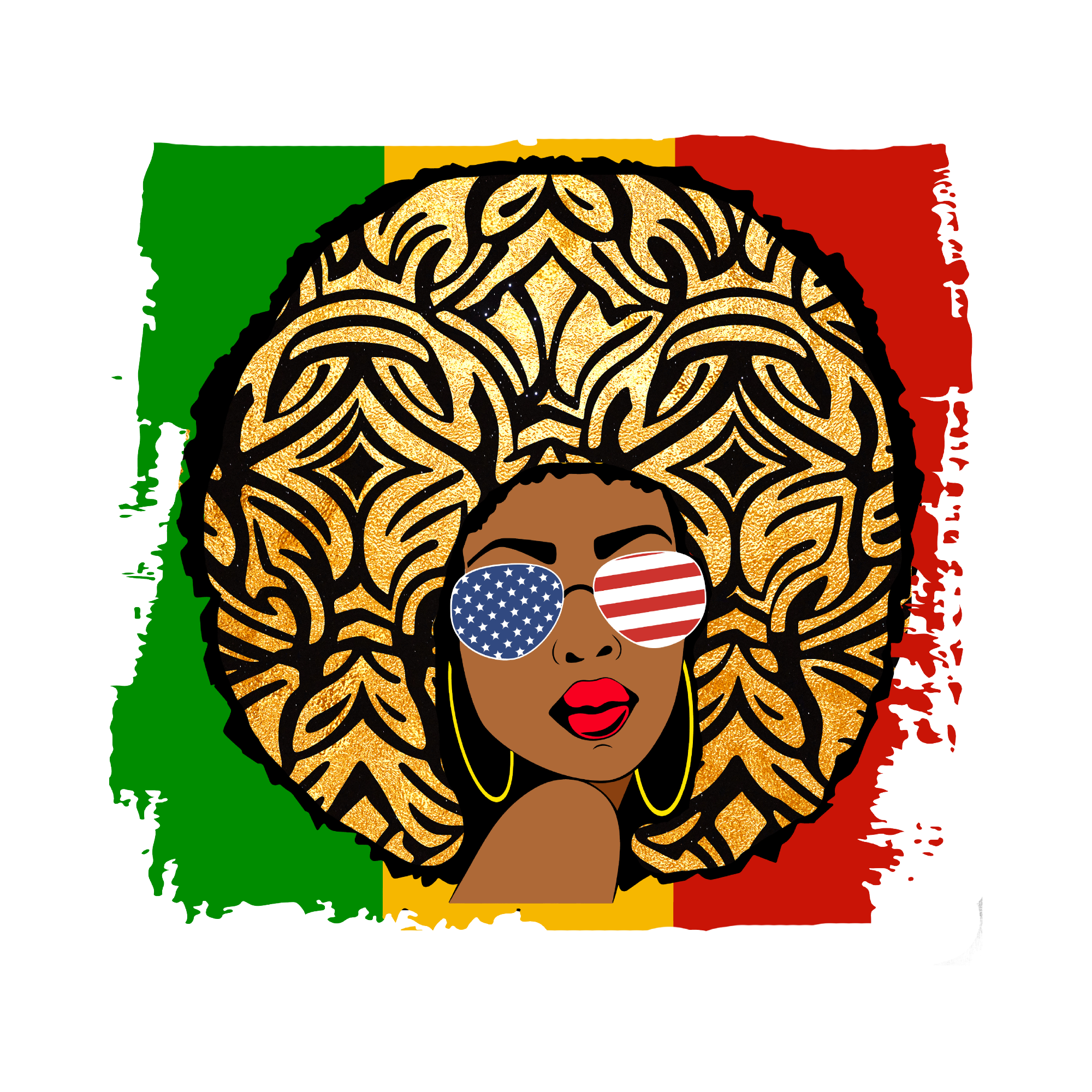 Juneteenth 48 — Juneteenth sublimation SVG cut file