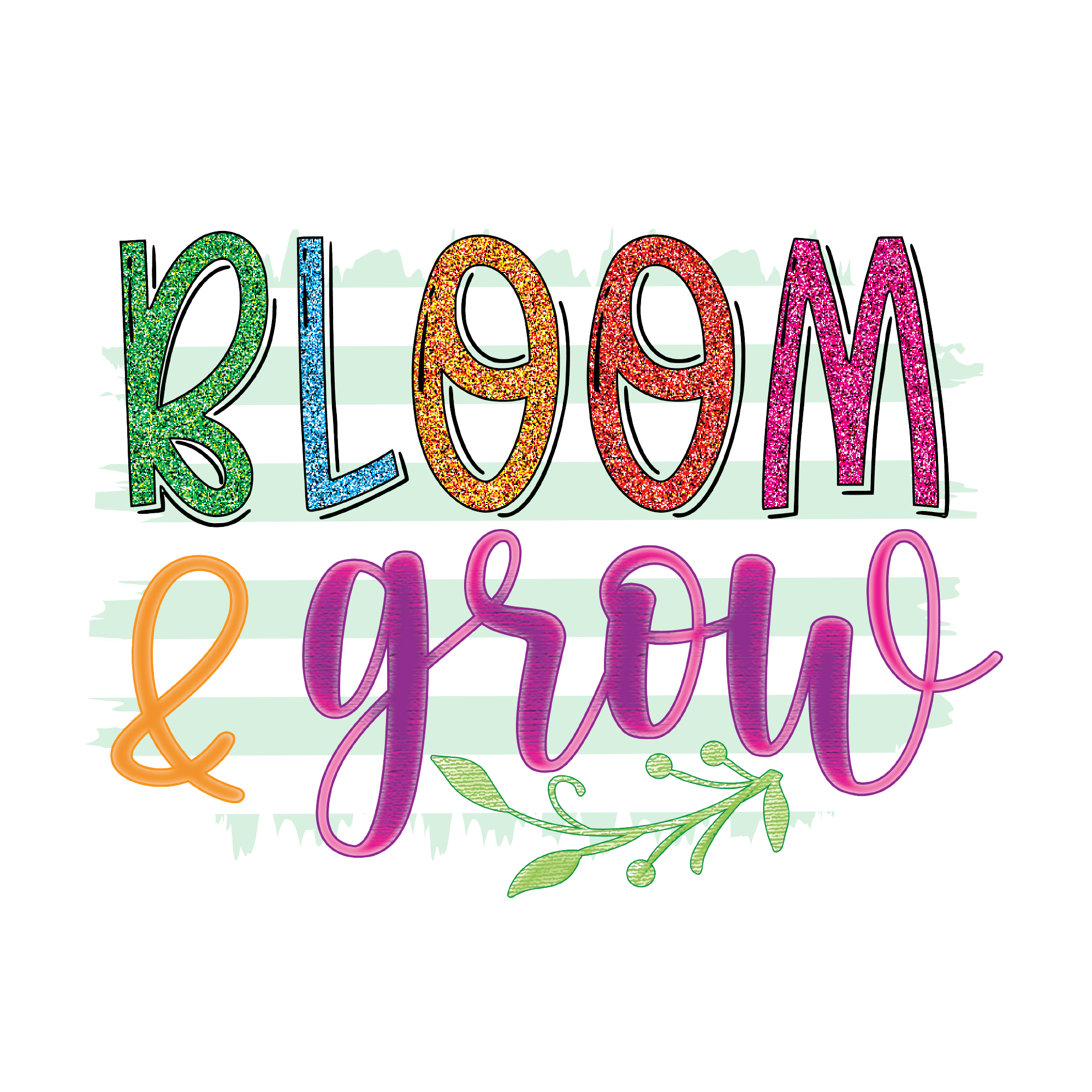 Spring 20 — Spring sublimation SVG cut file