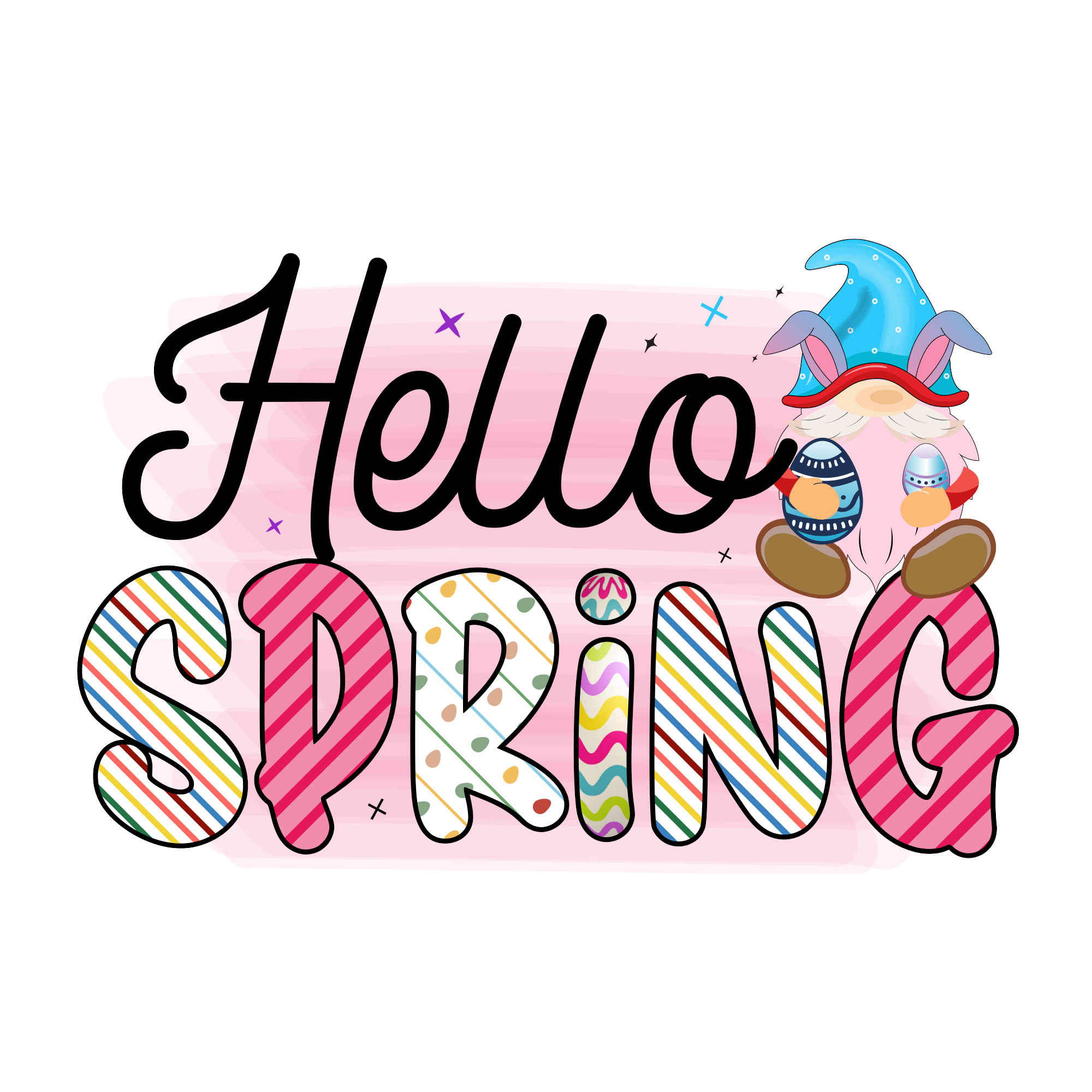 Spring 26 — Spring sublimation SVG cut file