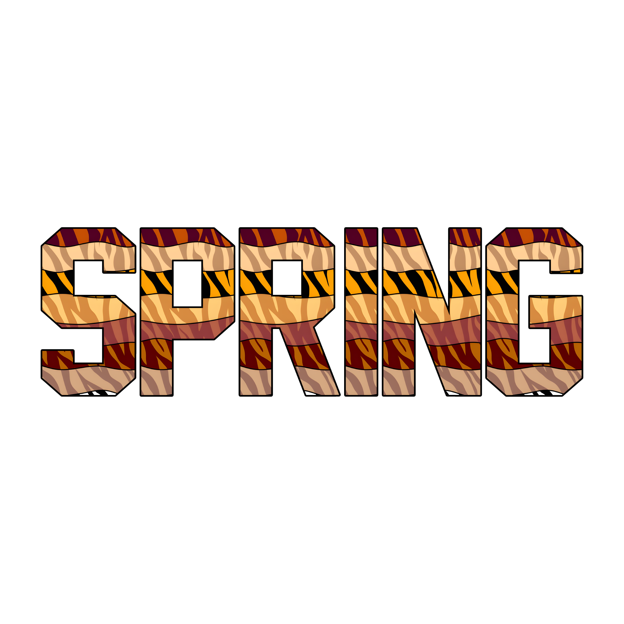 Spring 27 — Spring sublimation SVG cut file