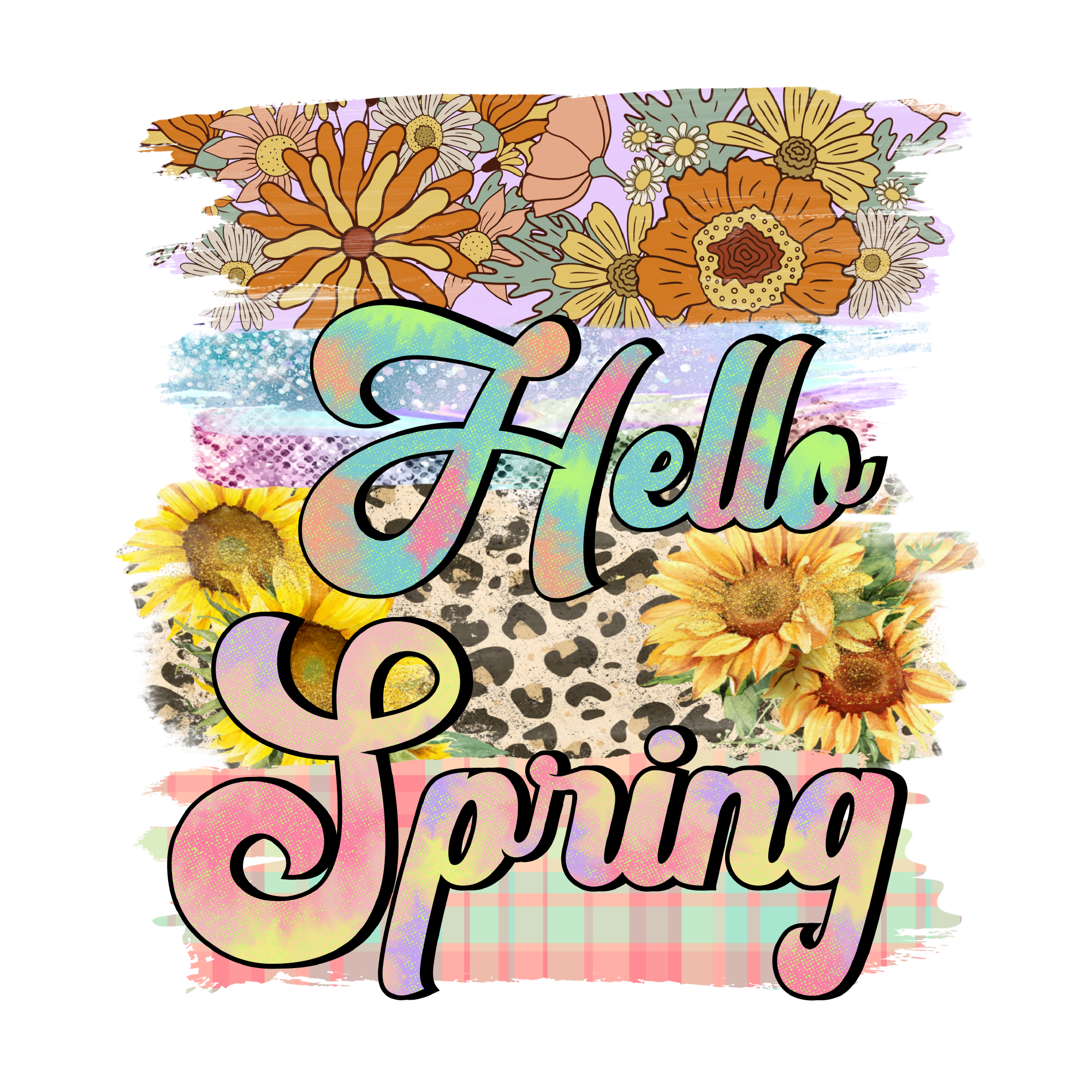 Spring 29 — Spring sublimation SVG cut file