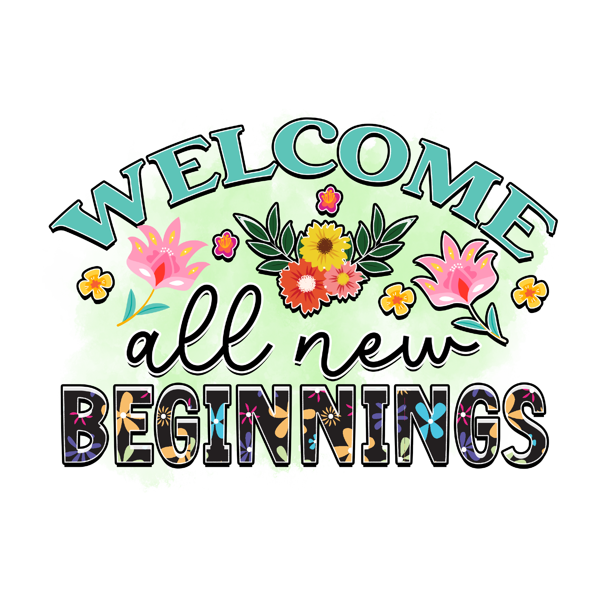 Spring 30 — Spring sublimation SVG cut file