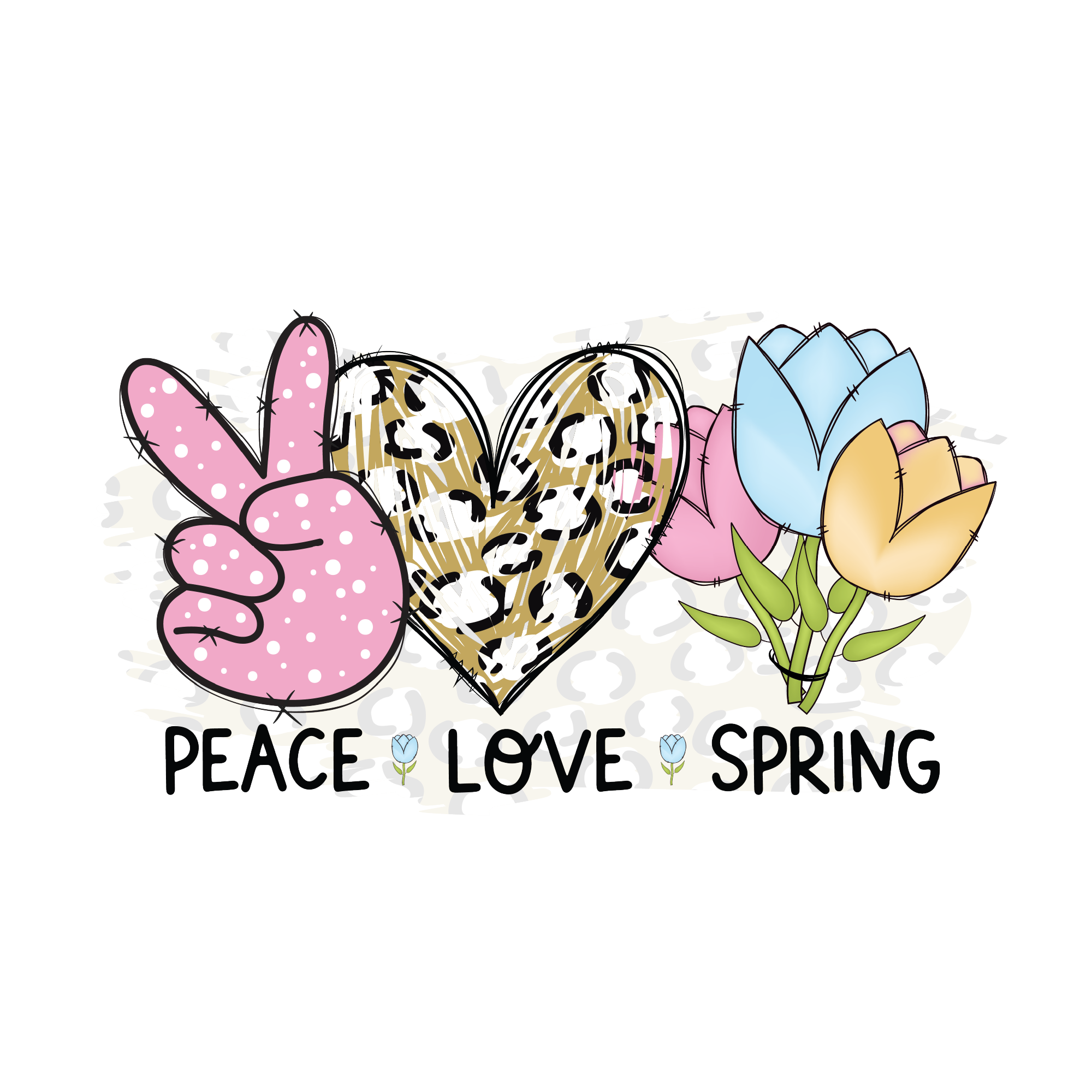 Spring 37 — Spring sublimation SVG cut file