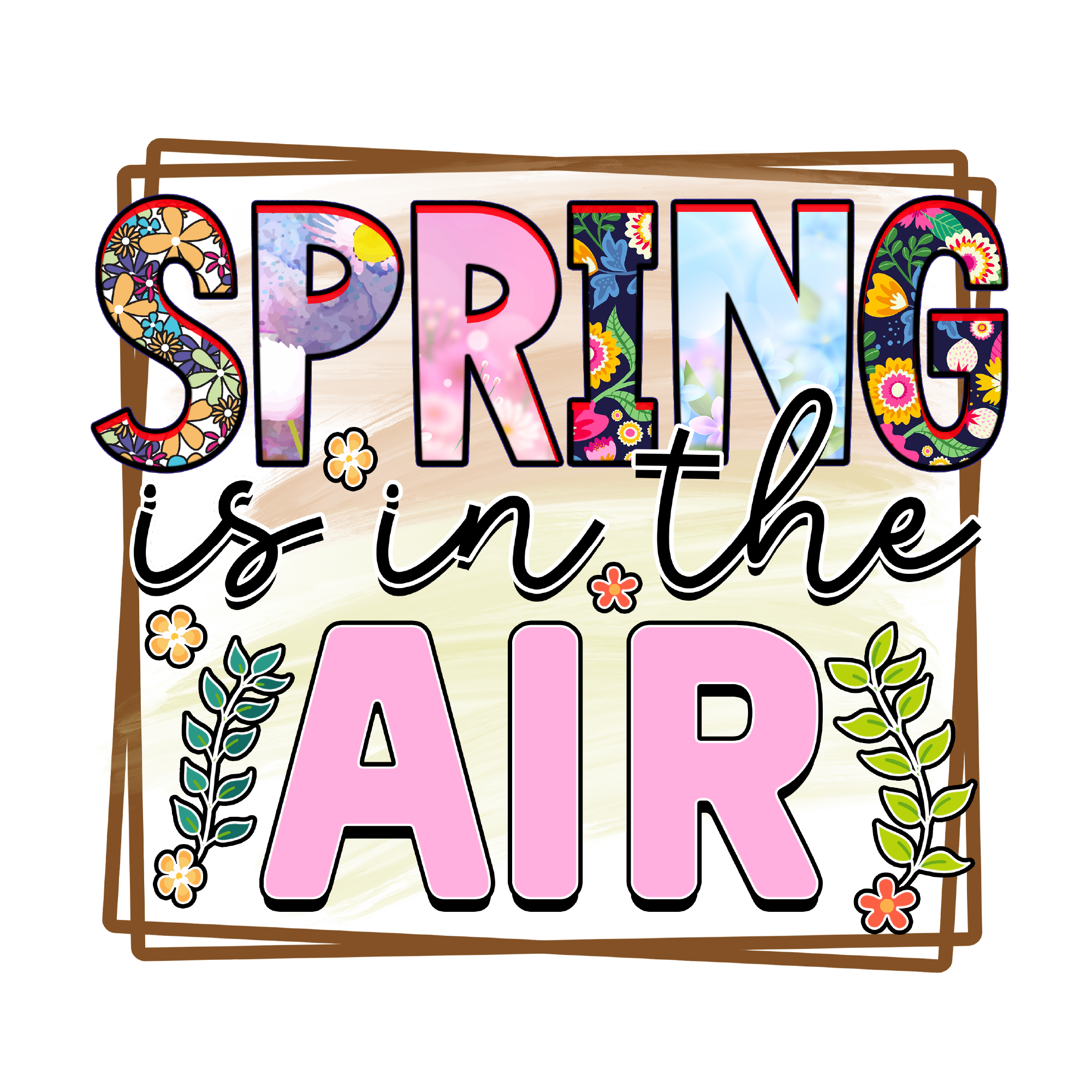 Spring 48 — Spring sublimation SVG cut file