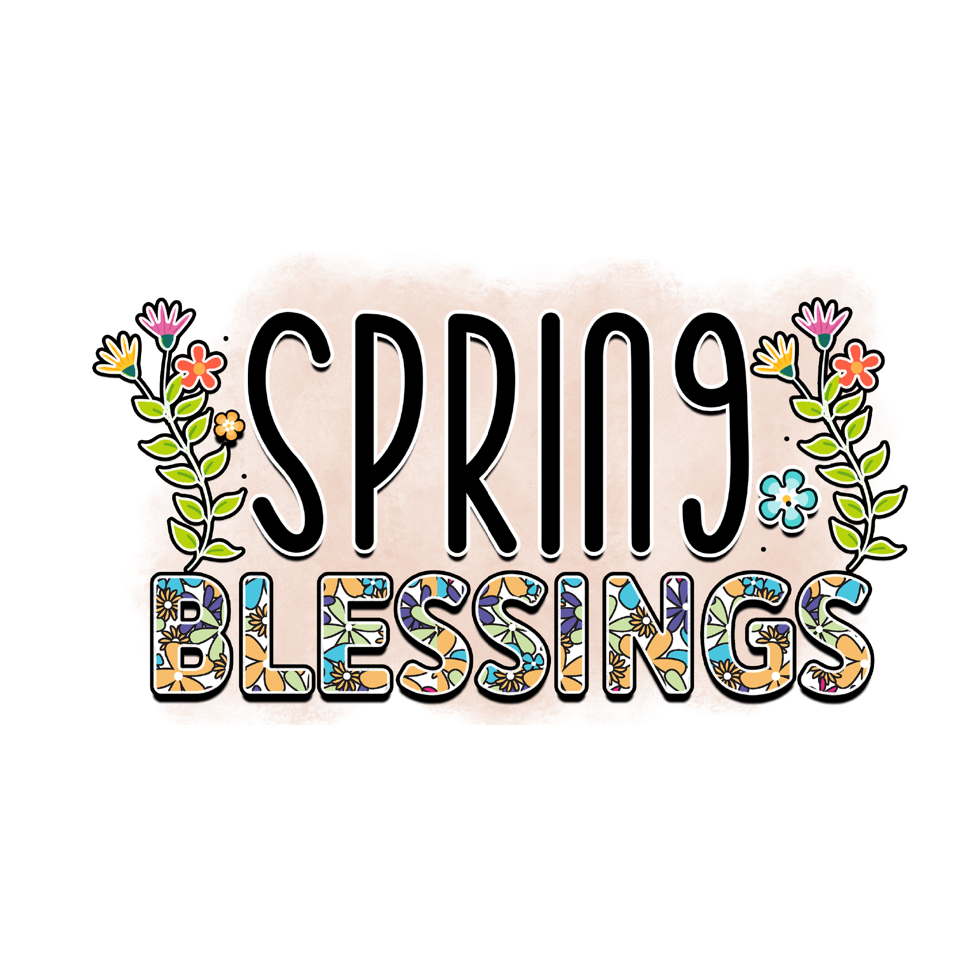 Spring 50 — Spring sublimation SVG cut file