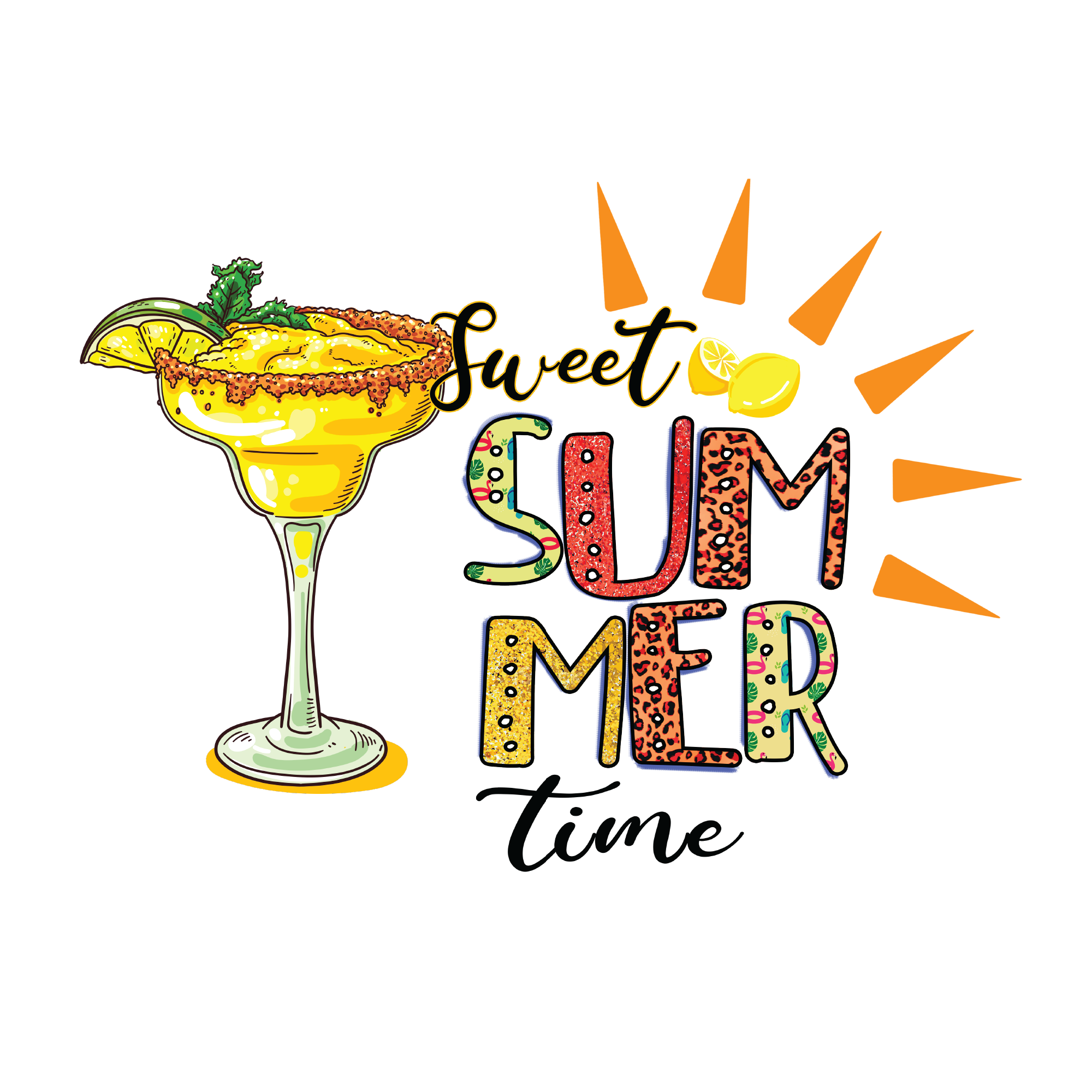 Summer 17 — Summer sublimation SVG cut file