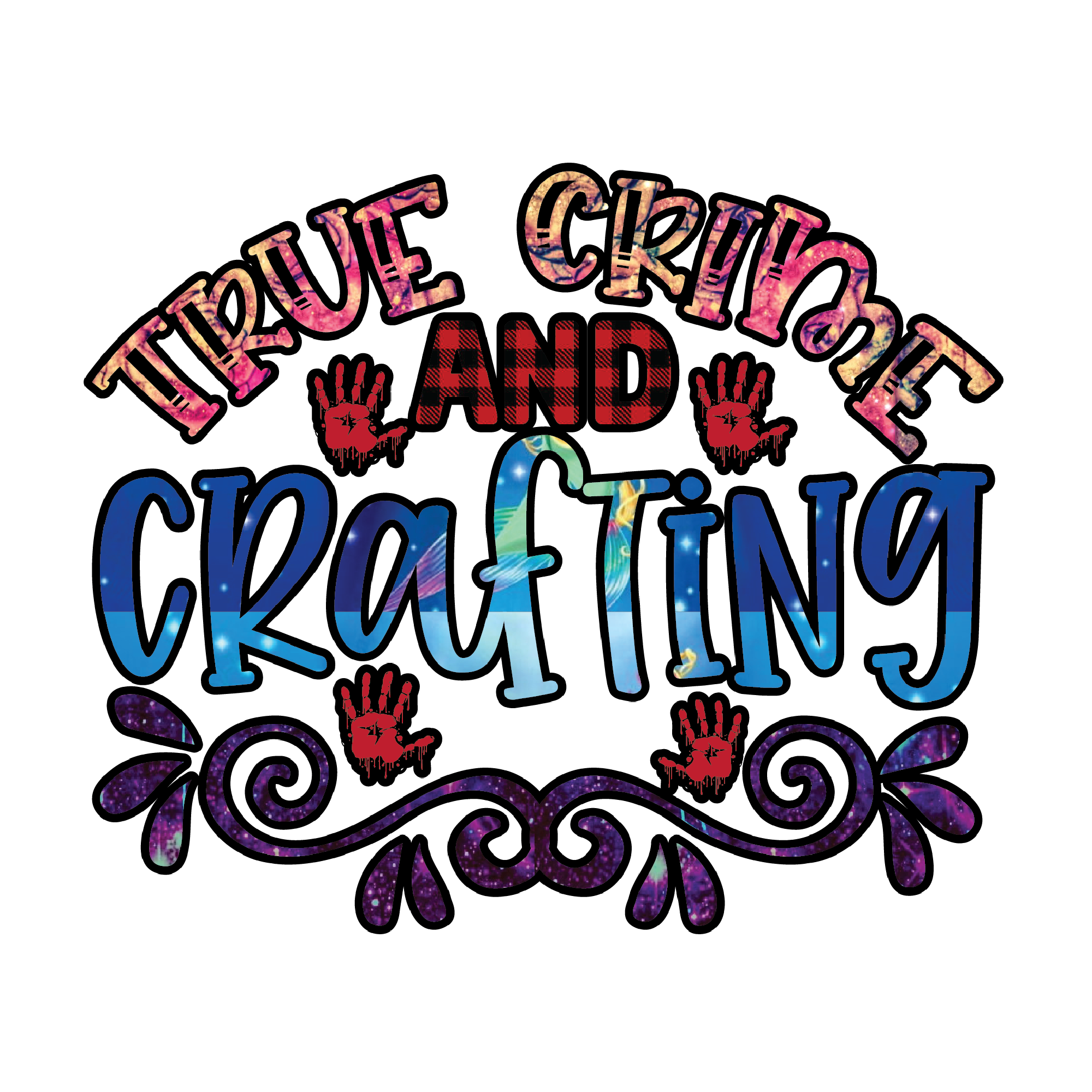True Crime 19 — True Crime sublimation SVG cut file
