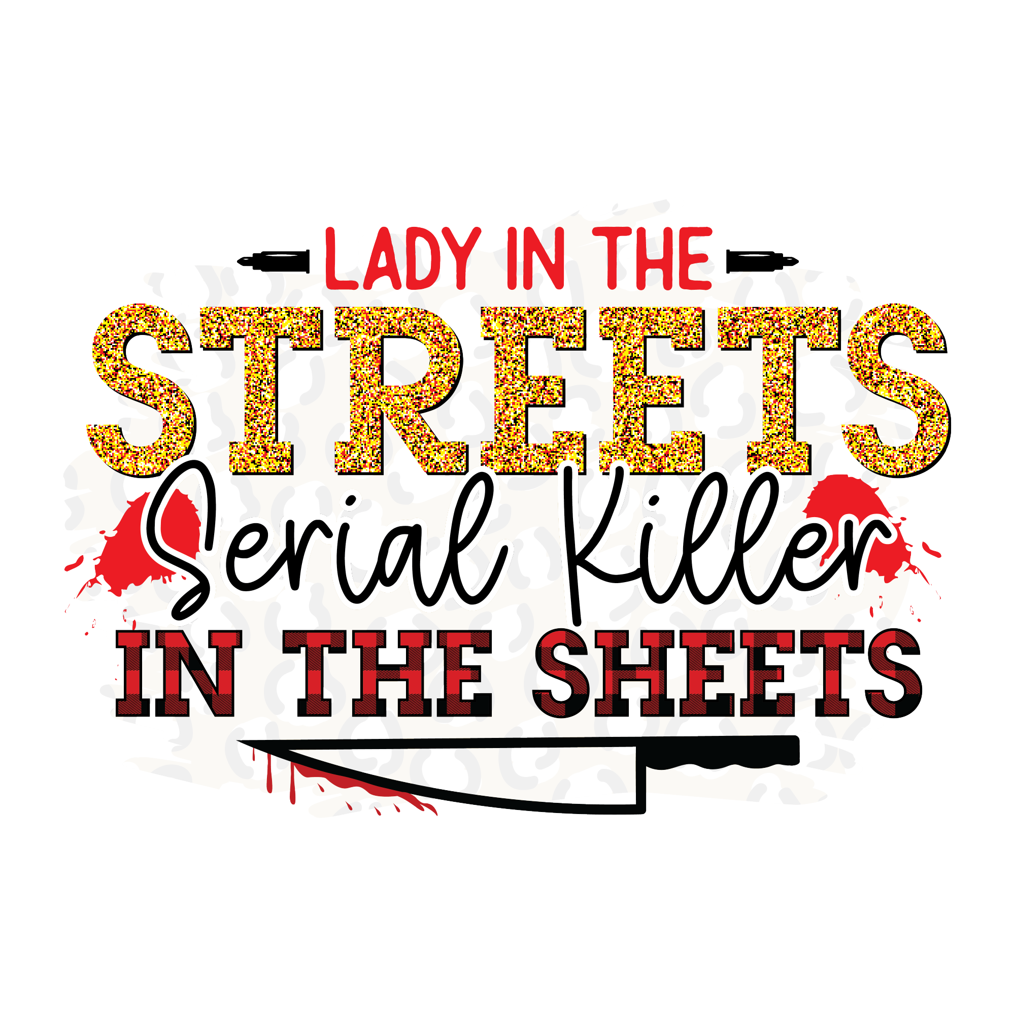 True Crime 40 — True Crime sublimation SVG cut file