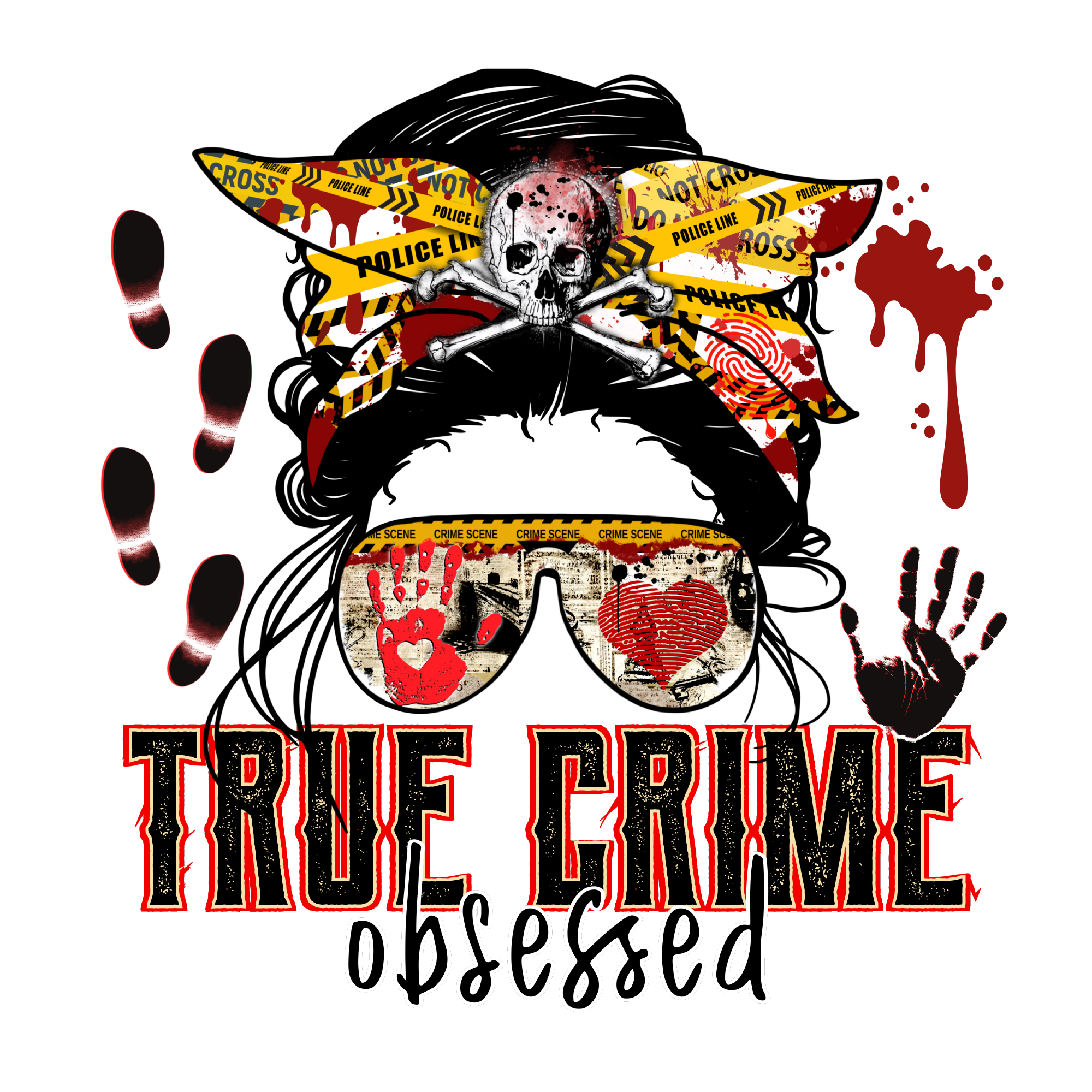 True Crime 42 — True Crime sublimation SVG cut file