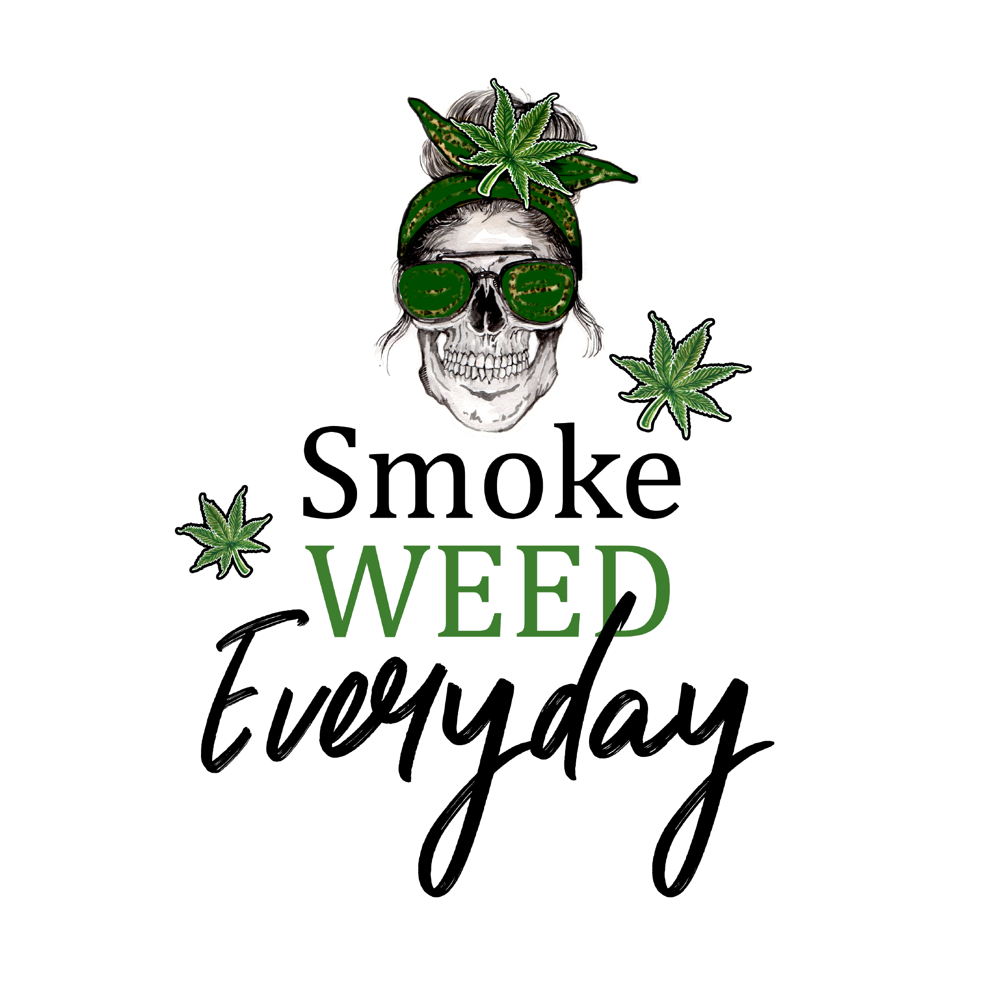 Weed 17 — Weed sublimation SVG cut file