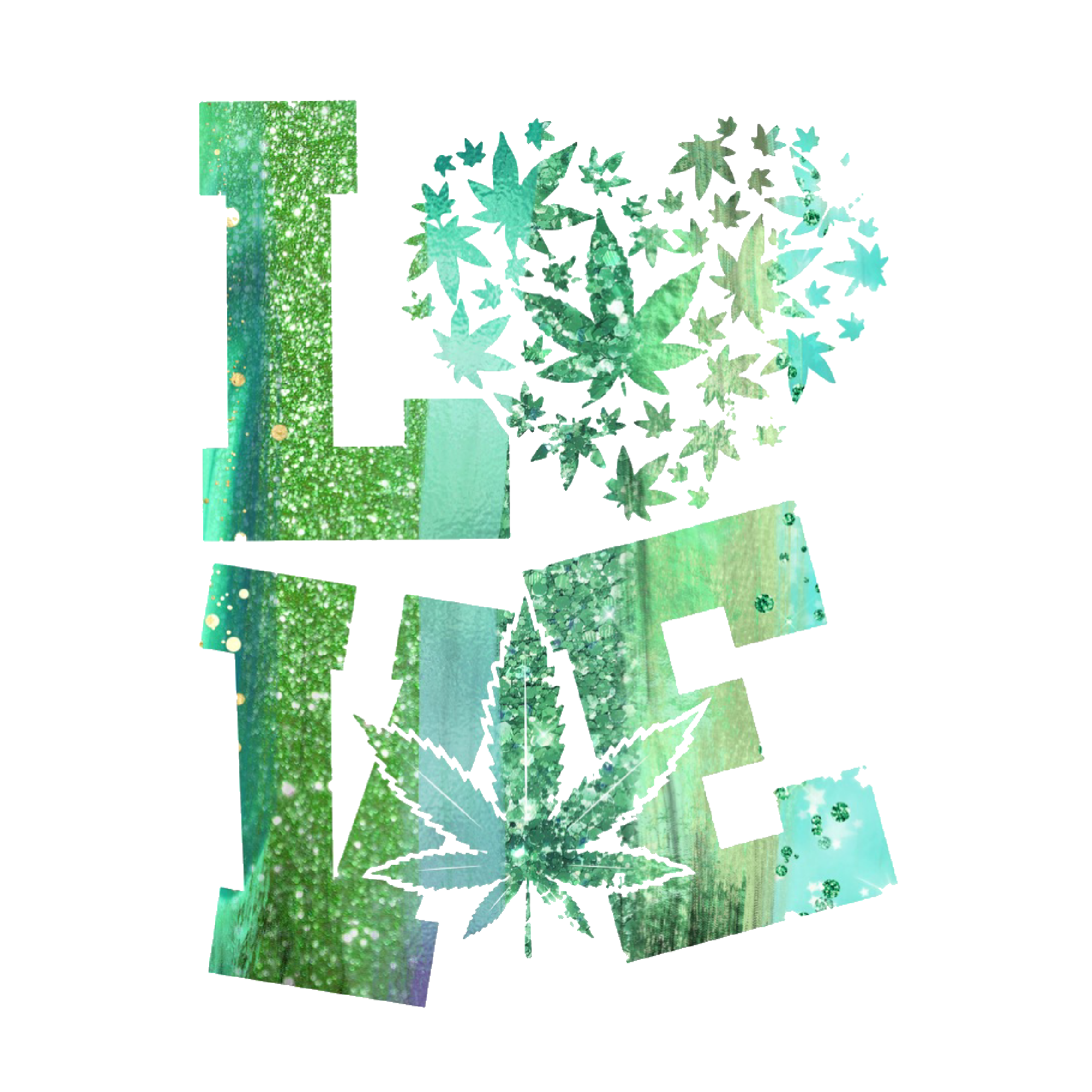 Weed 20 — Weed sublimation SVG cut file