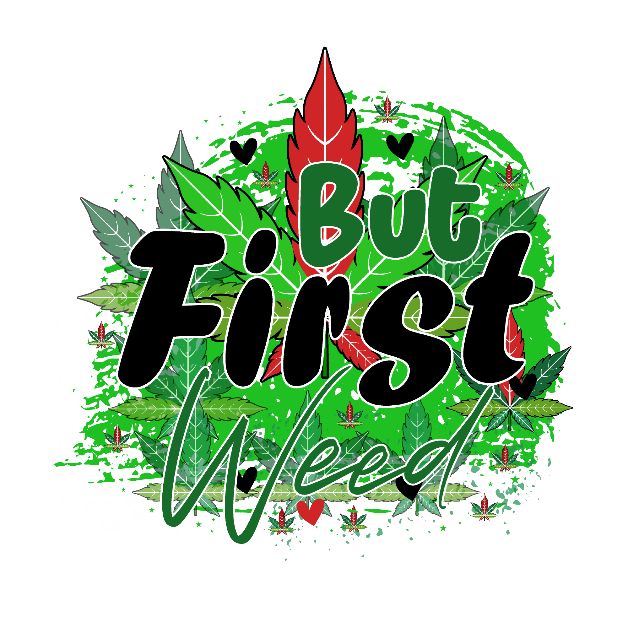 Weed 22 — Weed sublimation SVG cut file
