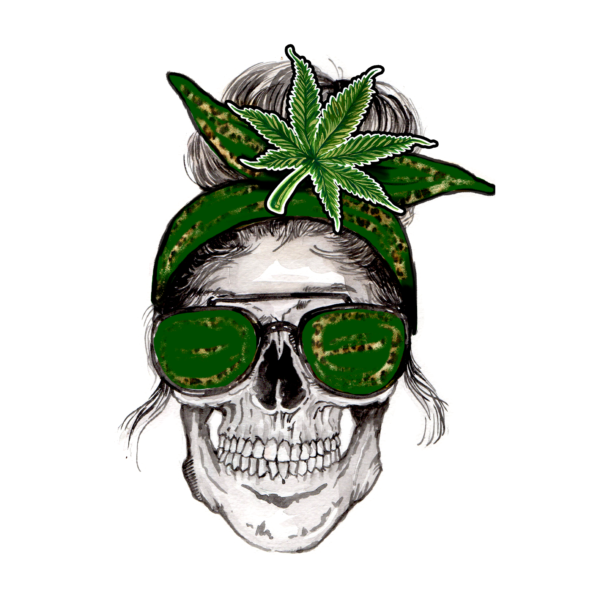 Weed 27 — Weed sublimation SVG cut file