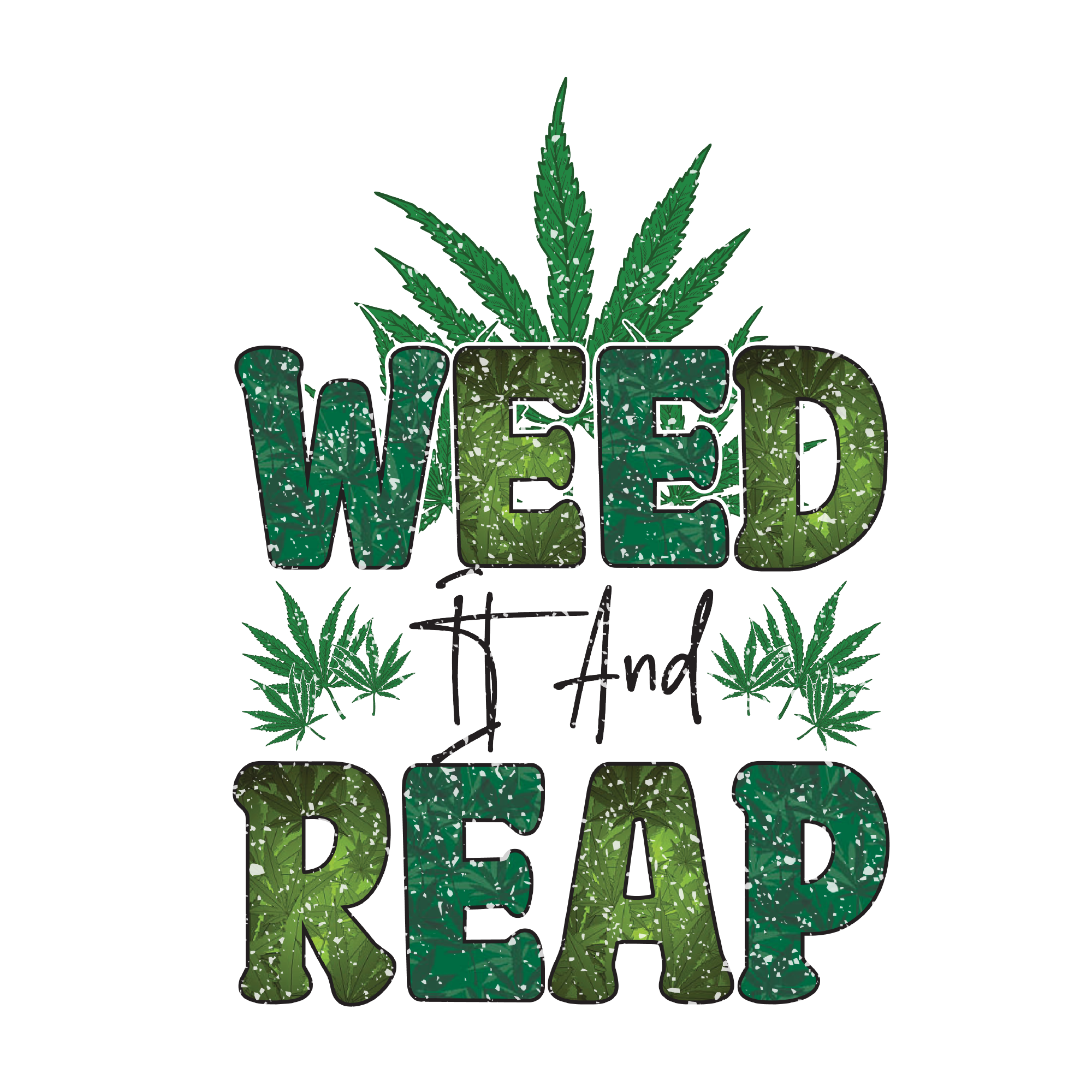 Weed 33 — Weed sublimation SVG cut file