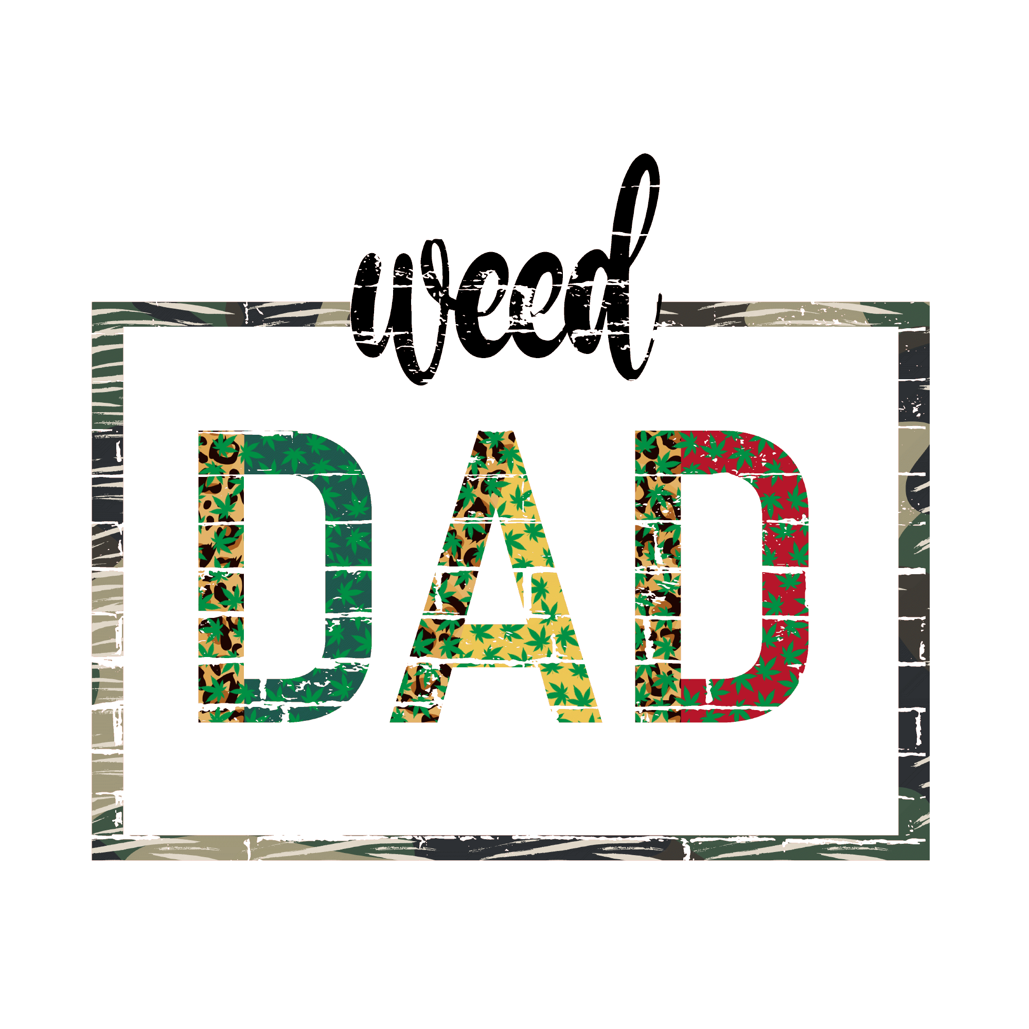 Weed 34 — Weed sublimation SVG cut file