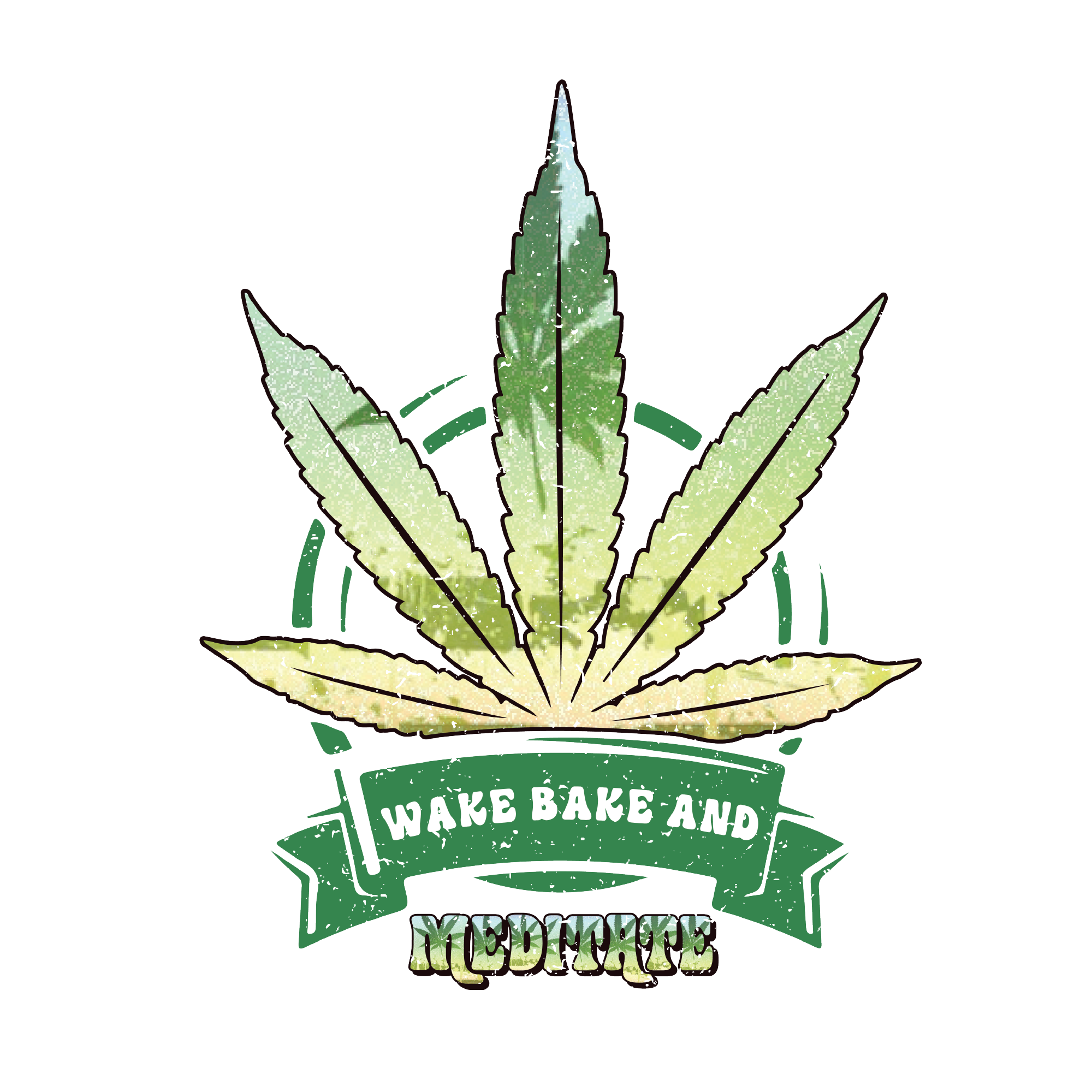 Weed 40 — Weed sublimation SVG cut file