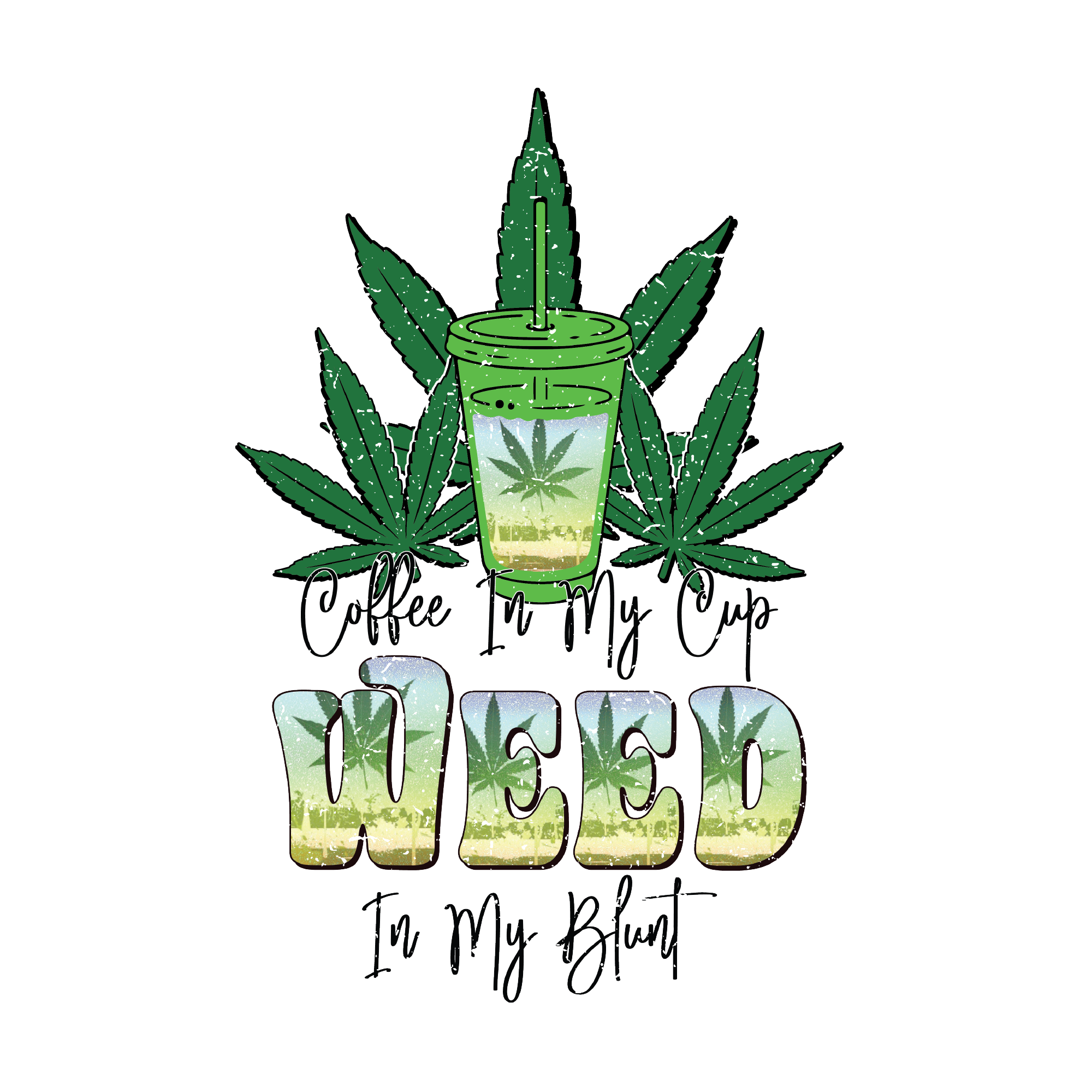 Weed 41 — Weed sublimation SVG cut file