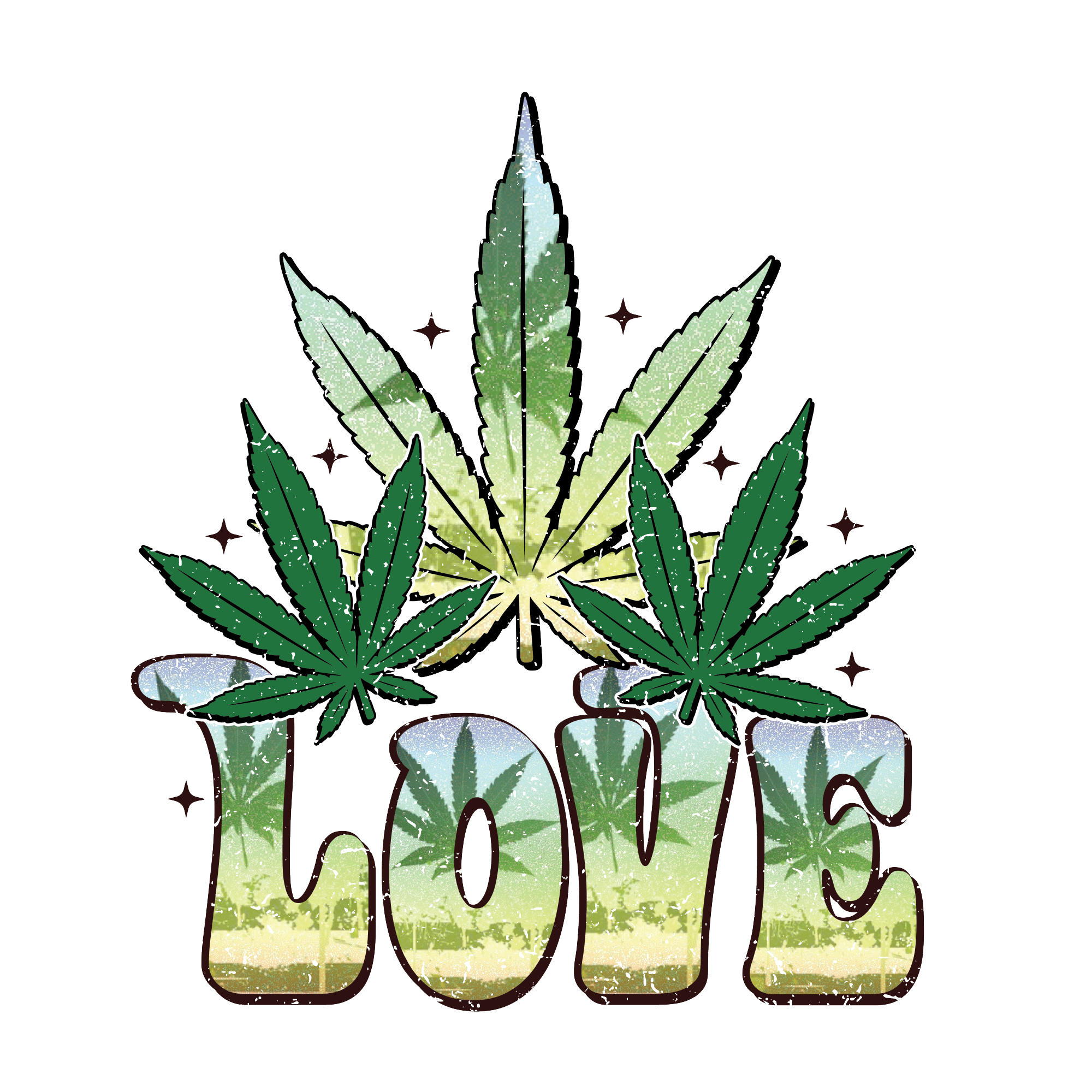 Weed 42 — Weed sublimation SVG cut file
