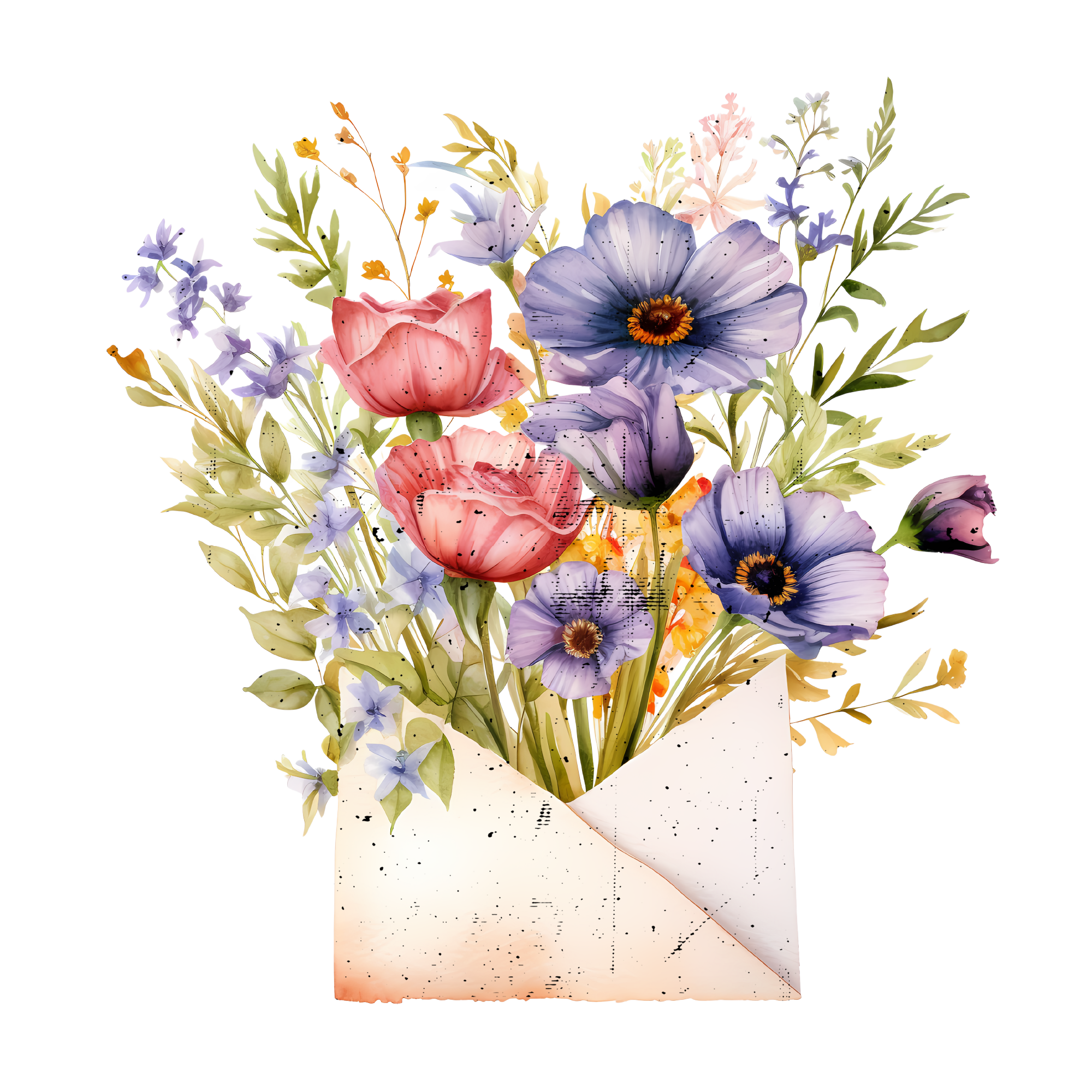 Wildflower 17 — Wildflower sublimation SVG cut file