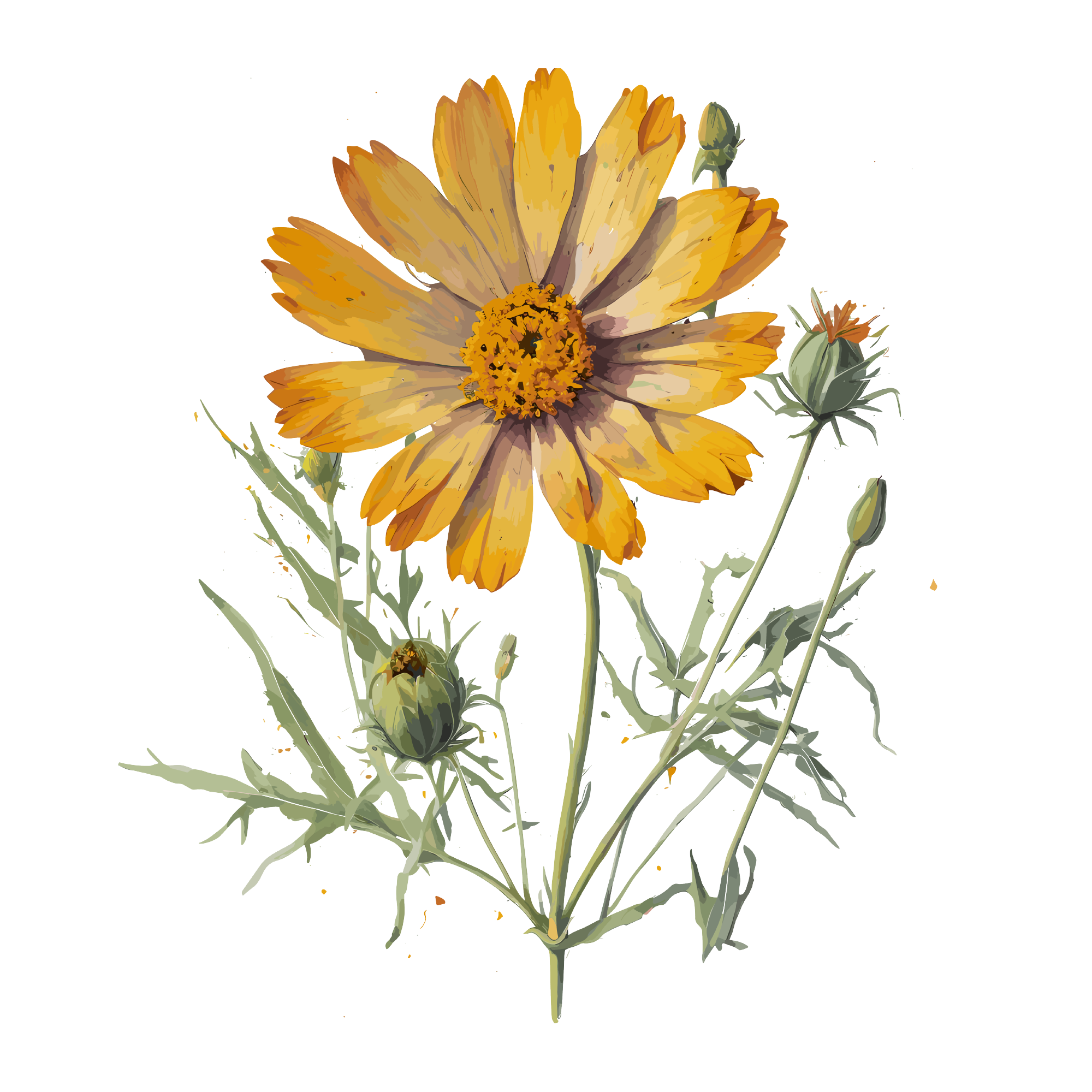 Wildflower 20 — Wildflower sublimation SVG cut file