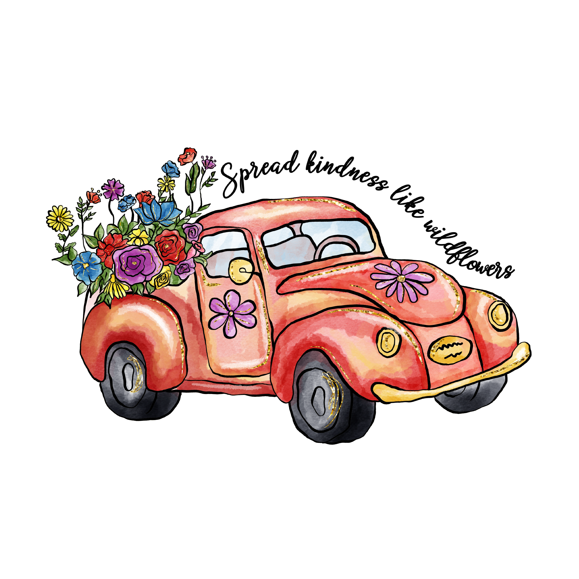 Wildflower 36 — Wildflower sublimation SVG cut file