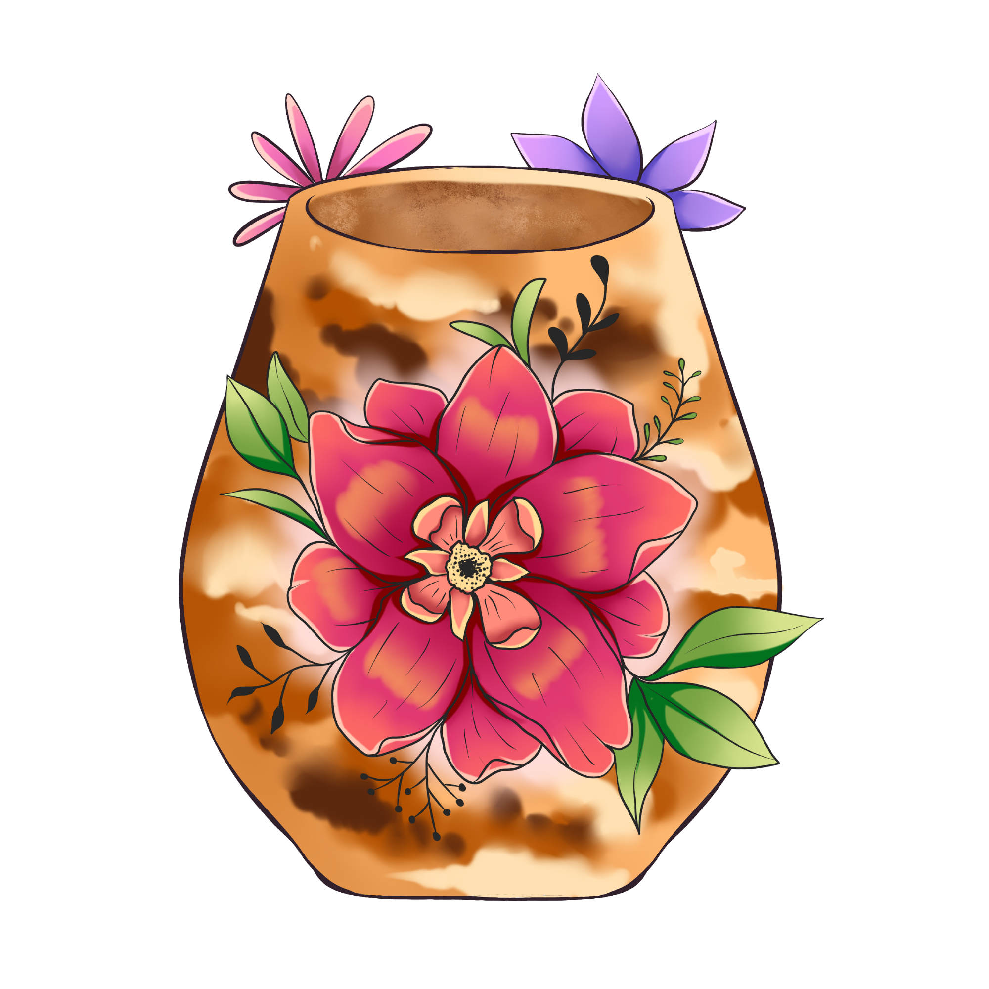 Wildflower 50 — Wildflower sublimation SVG cut file
