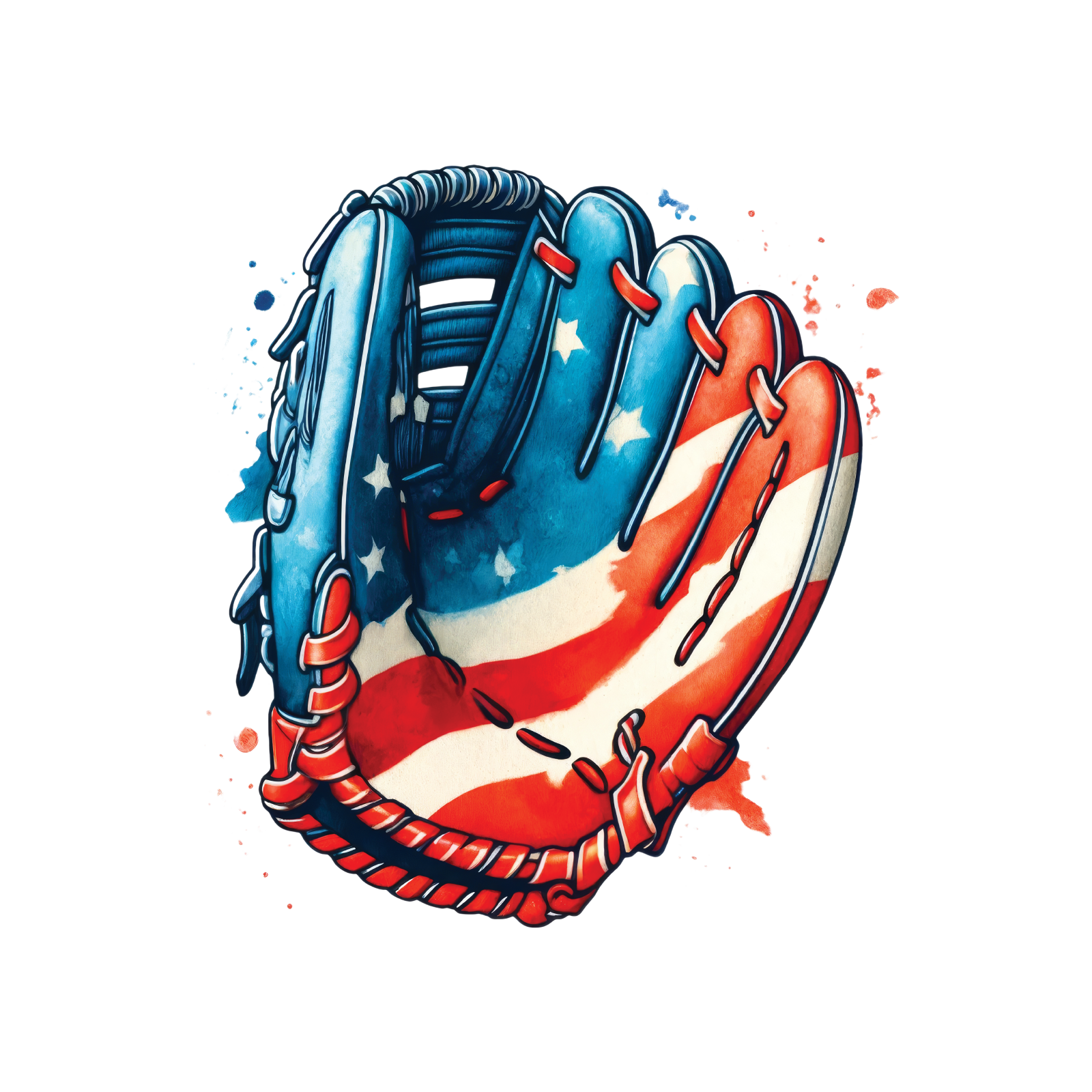 4th of July 17 — 4th of July watercolour SVG cut file