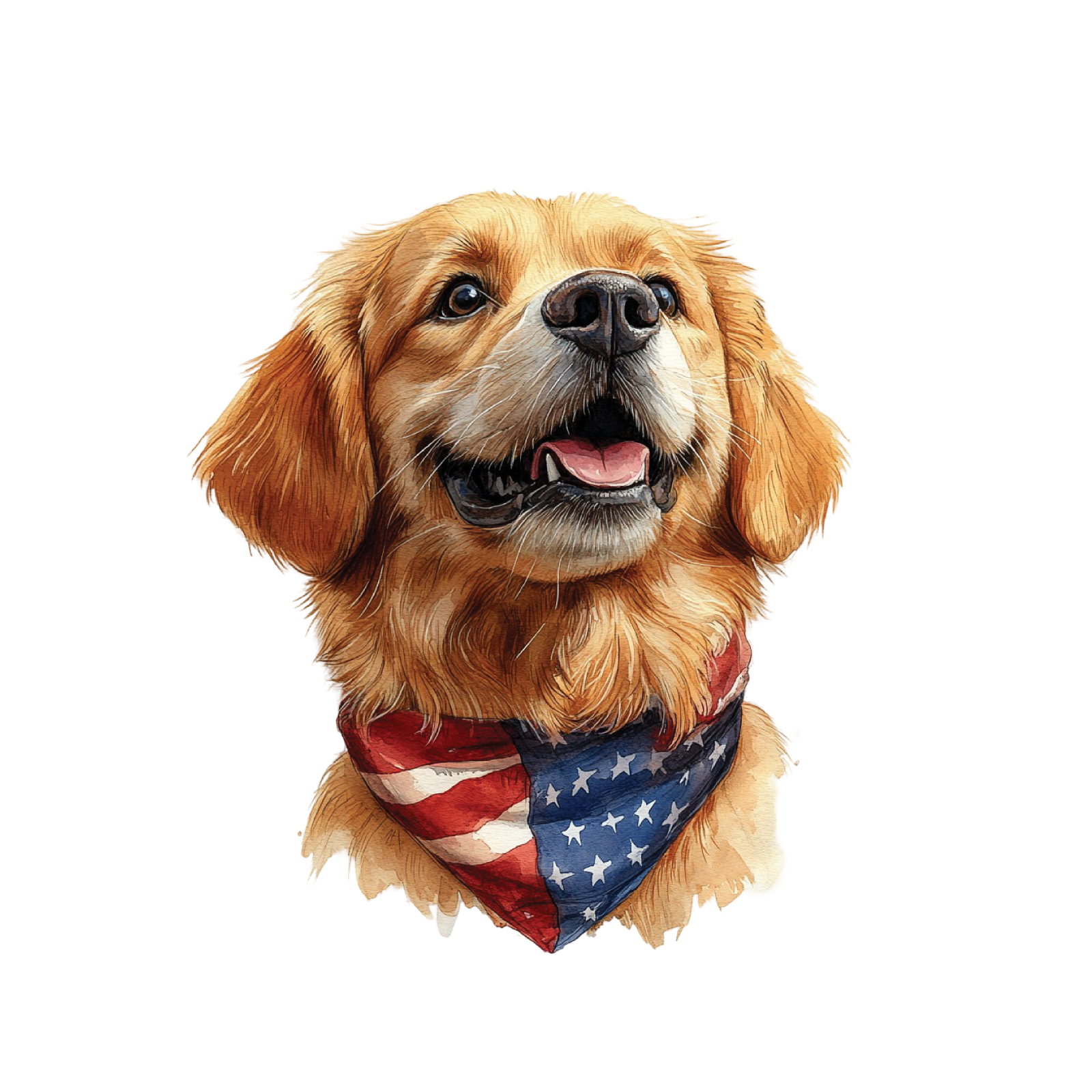 4th of July 26 — 4th of July watercolour SVG cut file