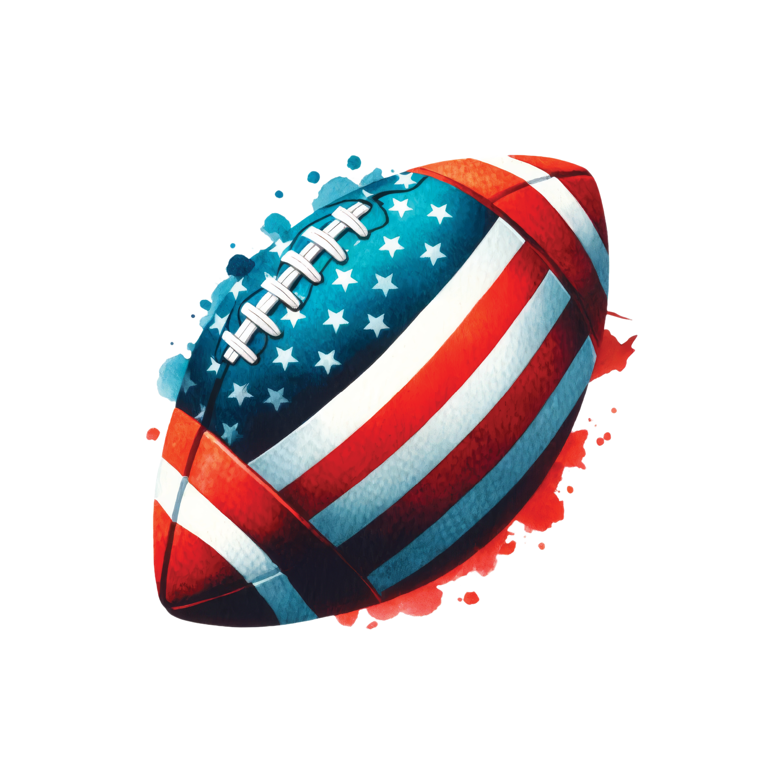 4th of July 27 — 4th of July watercolour SVG cut file